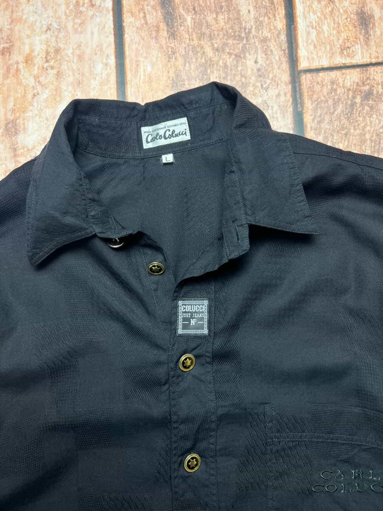 Carlo Colucci Carlo Colucci shirt button-up Size US L / EU 52-54 / 3 - 6 Thumbnail