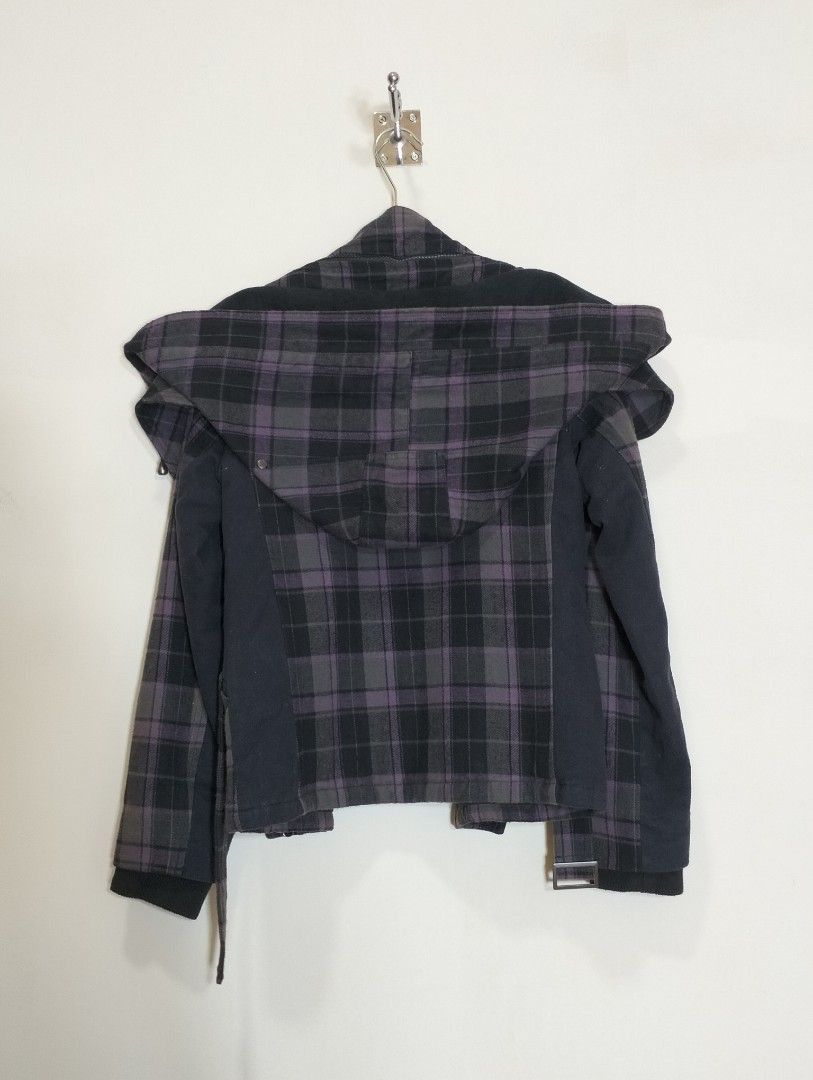 If Six Was Nine × Japanese Brand × Le Grande Bleu (L.G.B.) Japanese plaid hoodie bondage Size US M / EU 48-50 / 2 - 5 Thumbnail