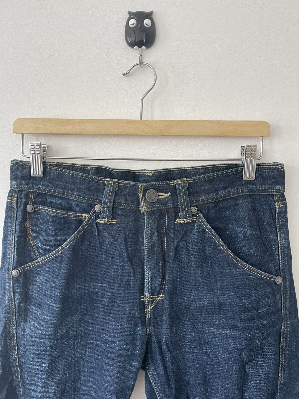Levi's Vintage Clothing Rare Vintage LEVIS ENGINEERED JEANS June 9th 1999 Twist Leg Size 29" - 12 Thumbnail