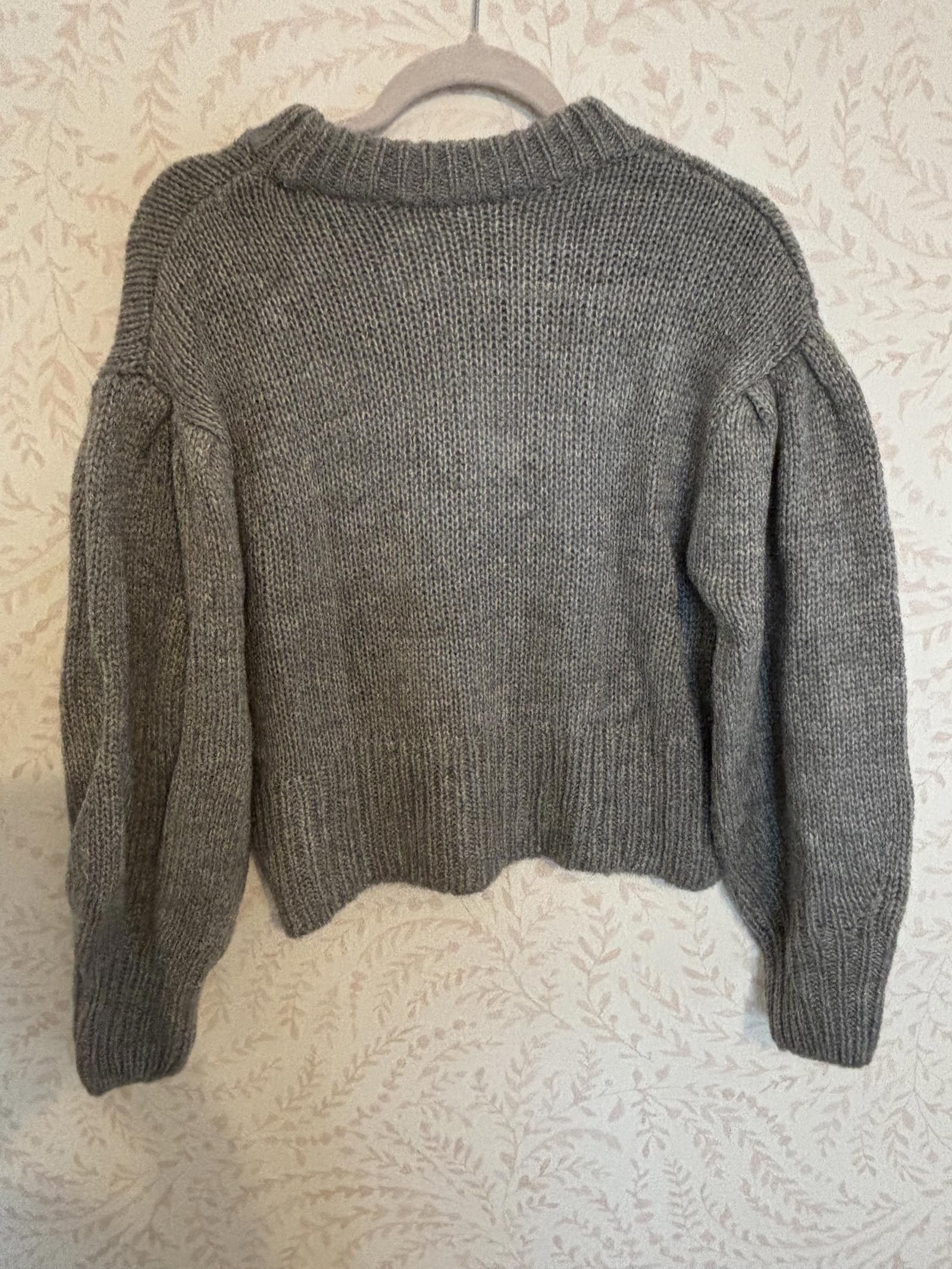 H&M NWOT HM Chic Oversized Sweater with Paris Graphic Size S / US 4 / IT 40 - 4 Thumbnail