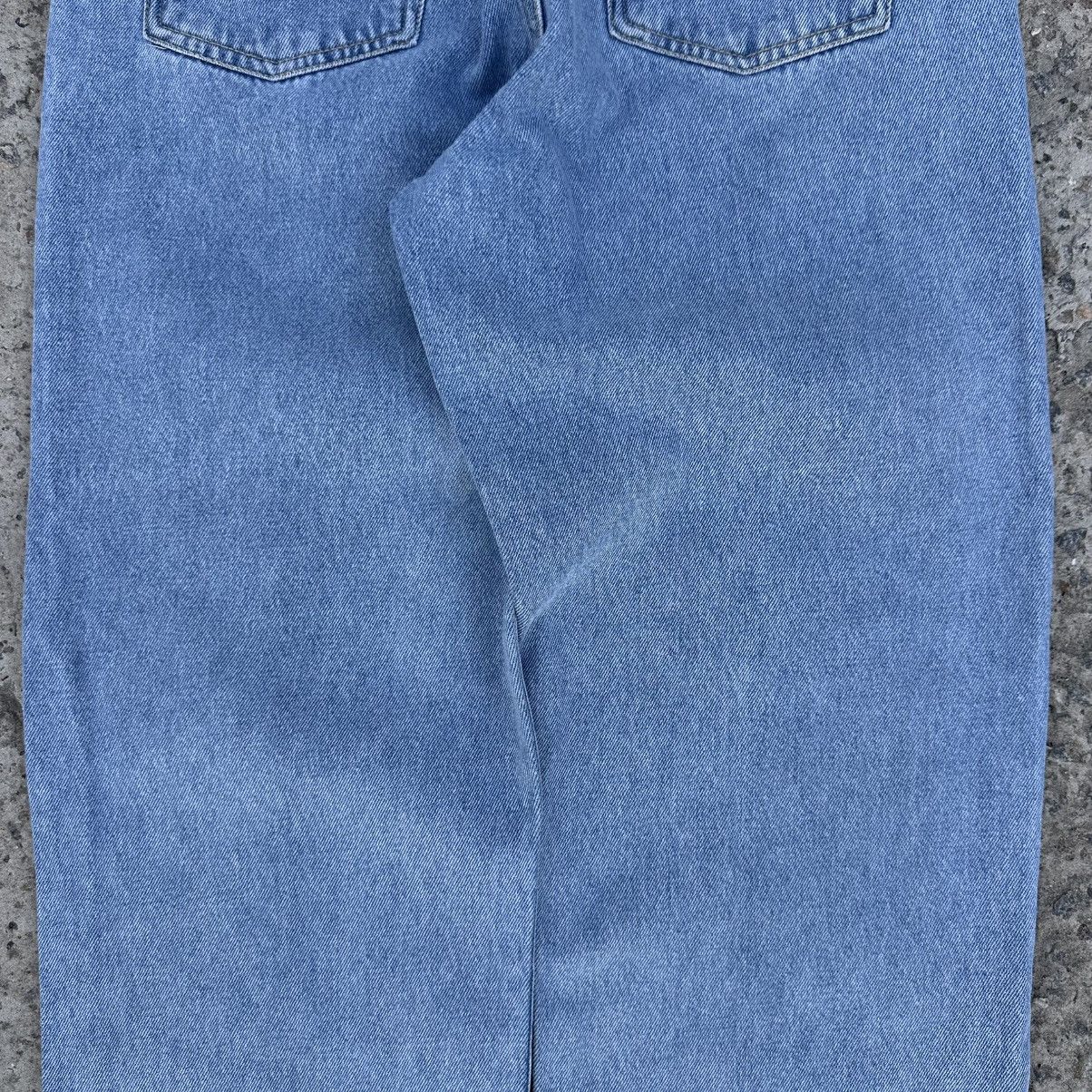 Santa Cruz Skateboards Vintage Western Blue Circle Jeans Size 34 Baggy Old Money Size US 34 / EU 50 - 13 Thumbnail