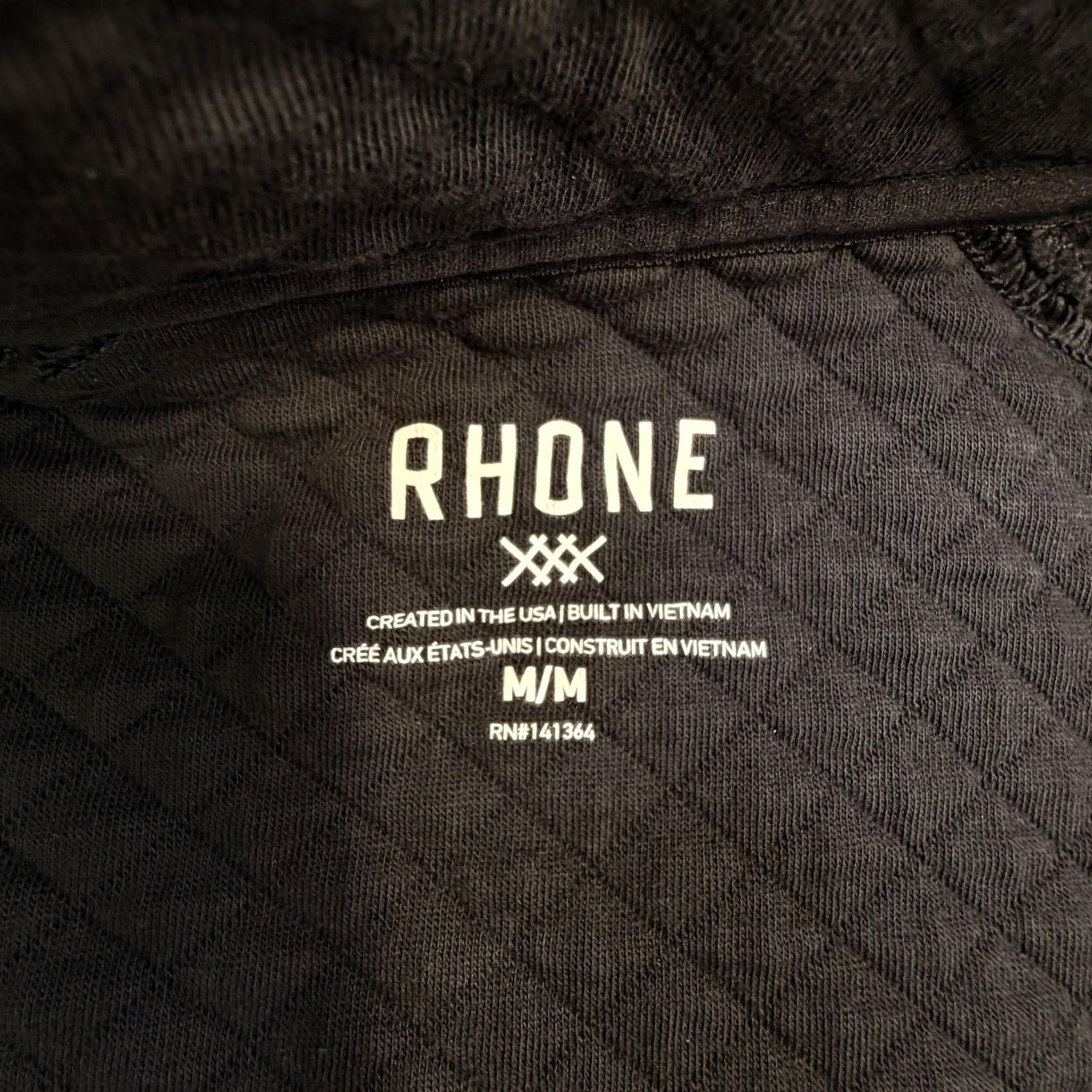 Rhone Rhone Mens Pullover Gray Snap Mock Neck Quilted Long Sleeve Sweatshirt M Size US M / EU 48-50 / 2 - 6 Thumbnail