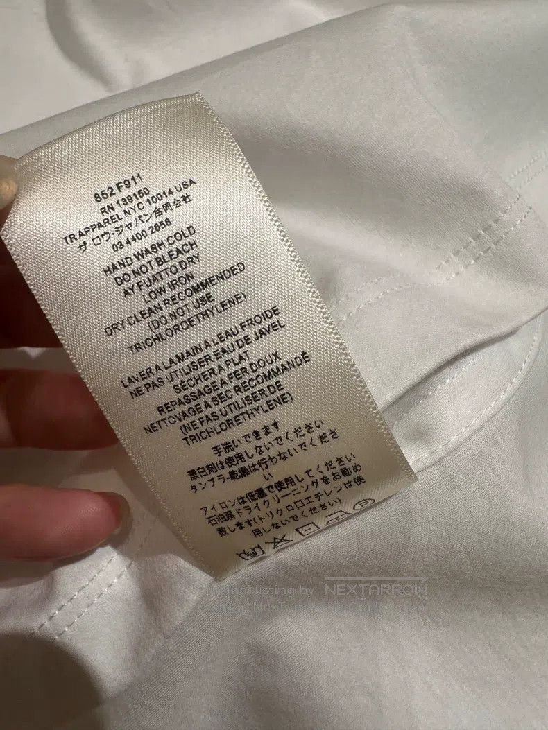 The Row The row White short sleeve T-shirt Size M / US 6-8 / IT 42-44 - 4 Thumbnail