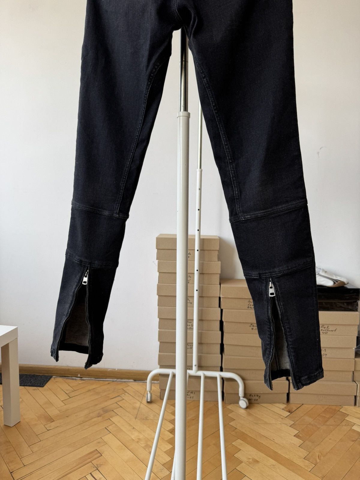 Burberry × Vintage Burberry Brit Avant Garde Denim Pants Size 27" / US 4 / IT 40 - 9 Thumbnail