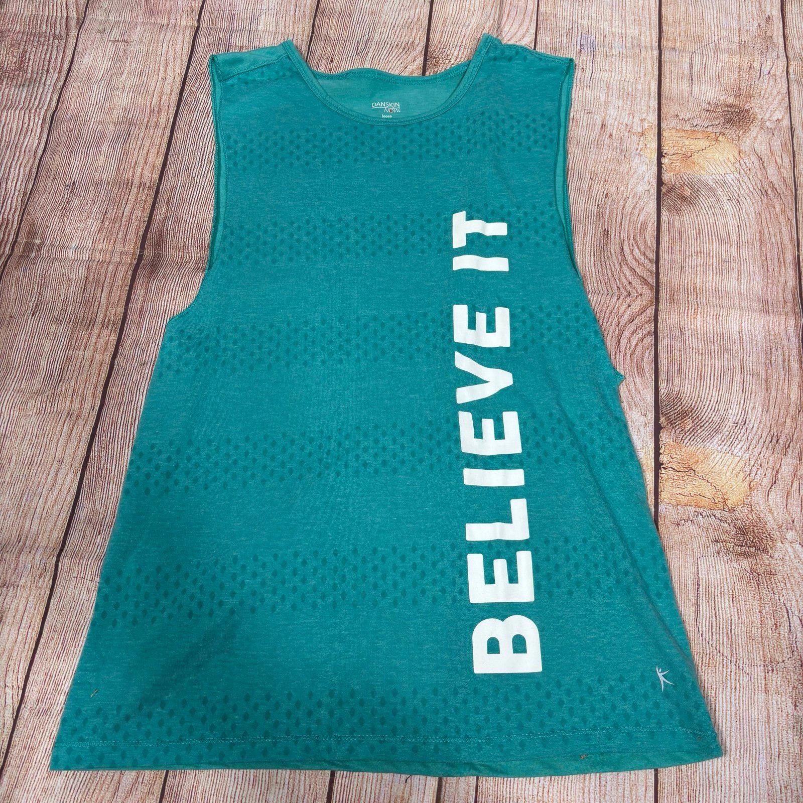 Other Danskin Now 'Believe It' Graphic Tank Top XS Size XS / US 0-2 / IT 36-38 - 1 Thumbnail