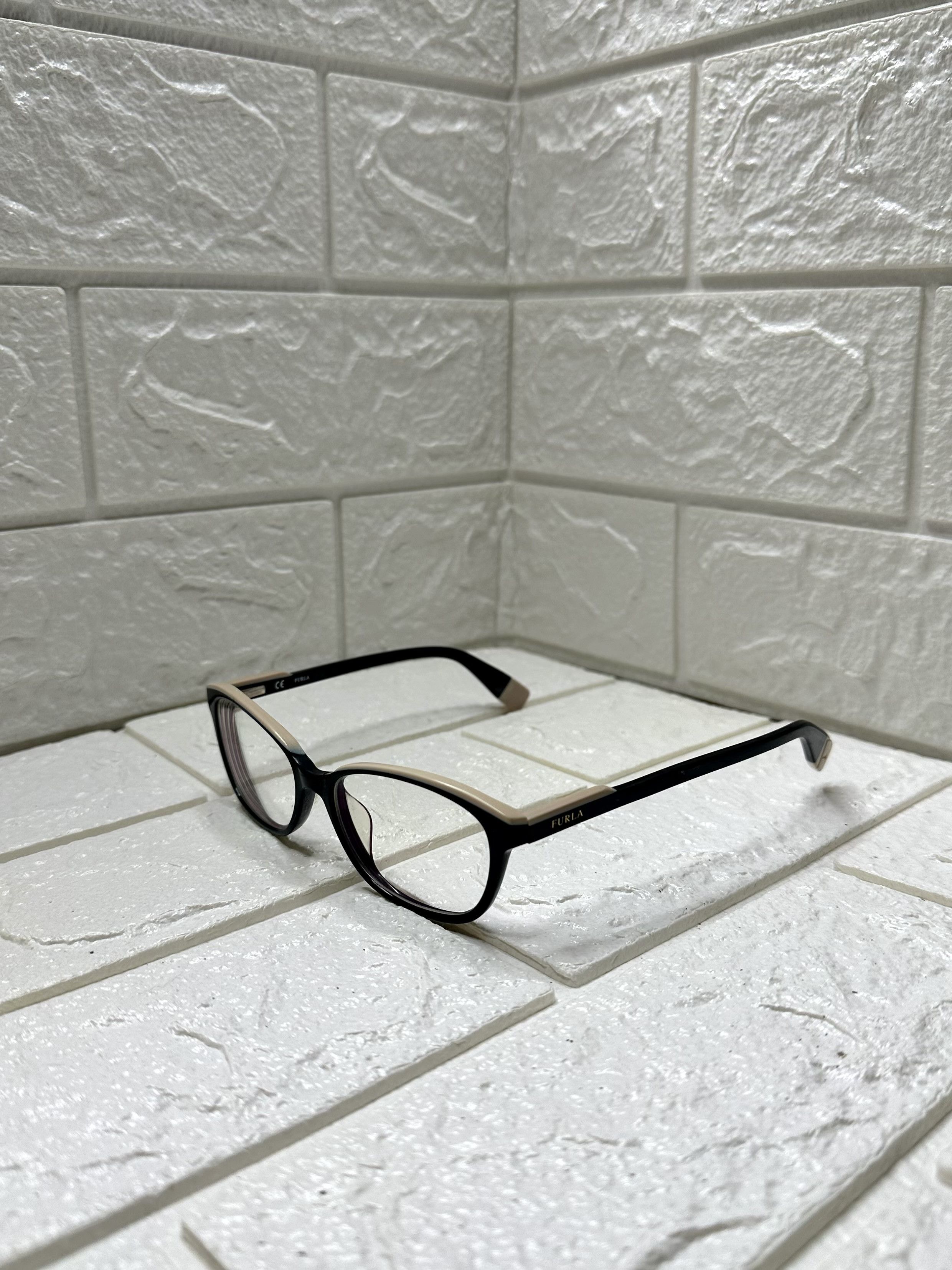 Furla Furla Jasmine Cateye Two Tone Slim Glasses Size ONE SIZE - 2 Thumbnail