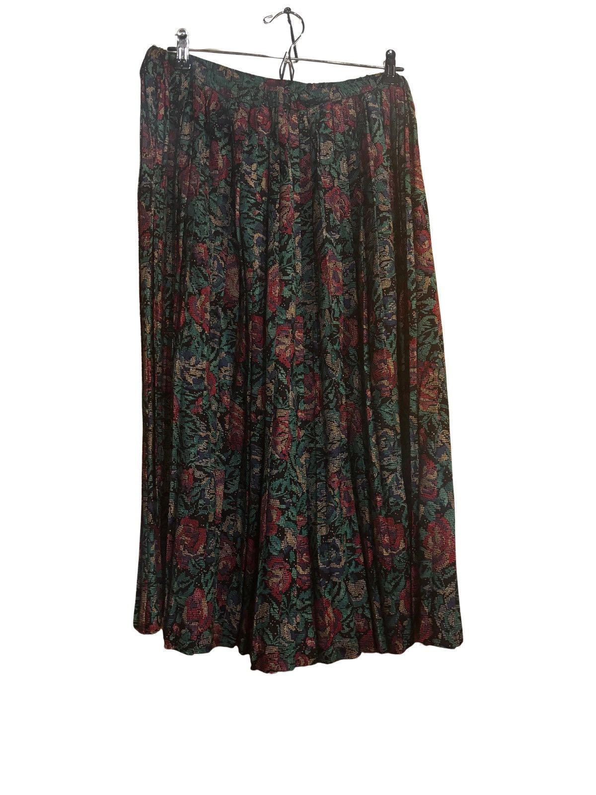Other Floral pleated Skirt.ws1147 Size 38" / US 16 / IT 52 - 7 Thumbnail