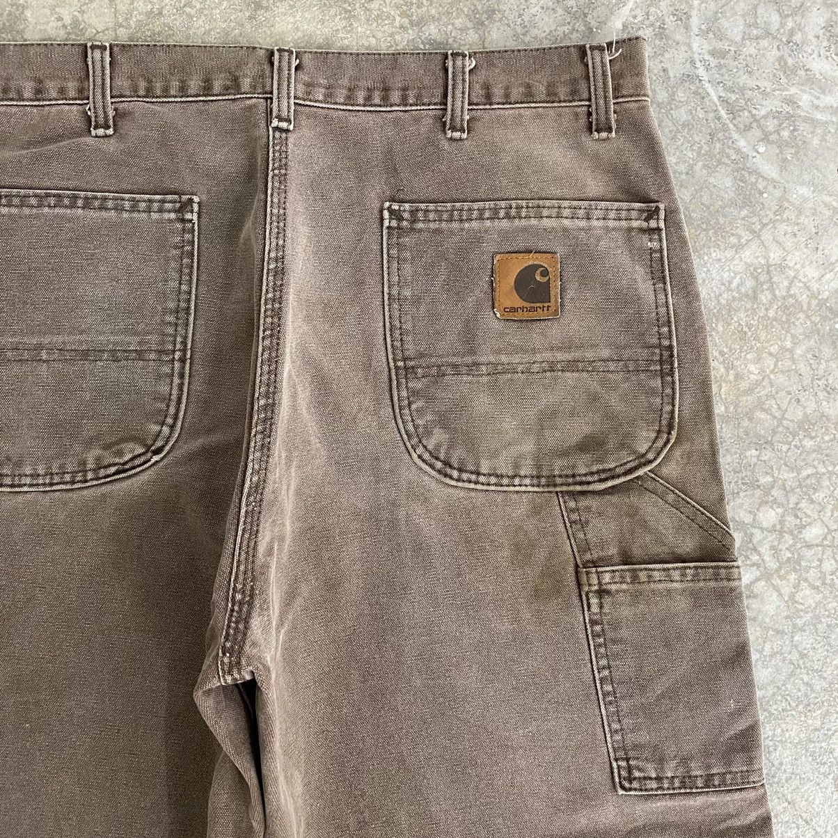 Carhartt Vintage Carhartt Faded Chestnut Dirty Carpenter Work Pants Size US 36 / EU 52 - 20 Thumbnail
