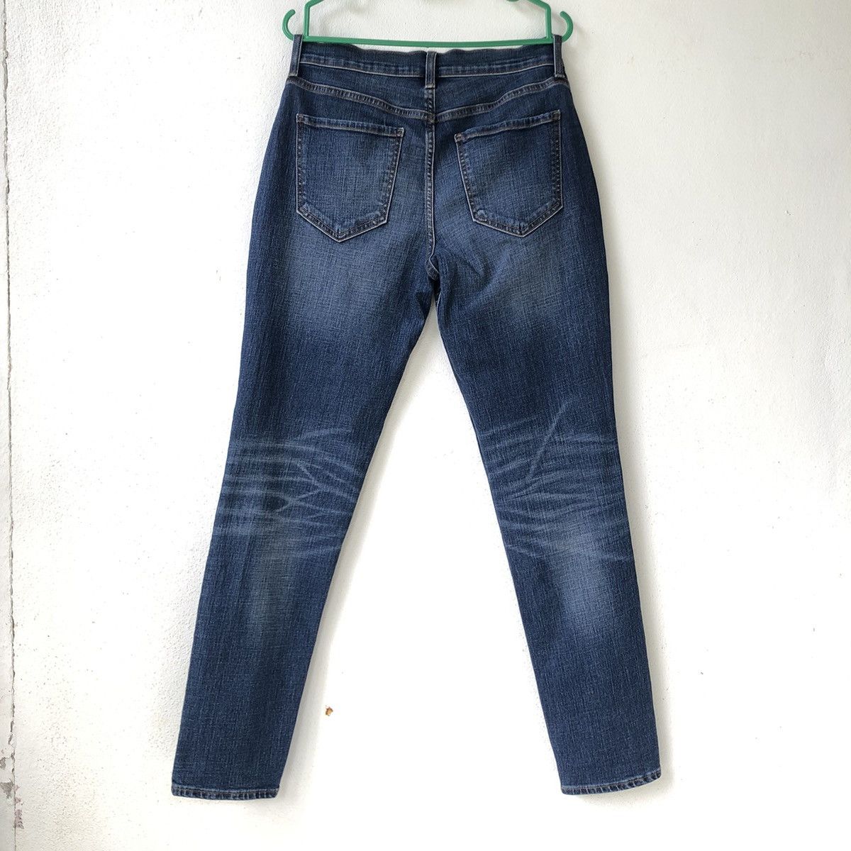 Old Navy OLD NAVY Distressed Patchwork Skinny Jeans Size 30" / US 8 / IT 44 - 2 Thumbnail