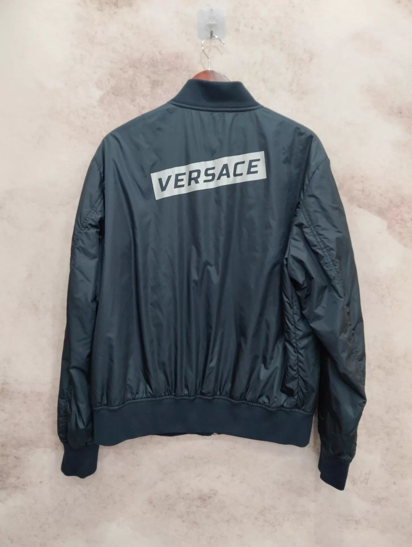 Versace men's baseball jacket 50
