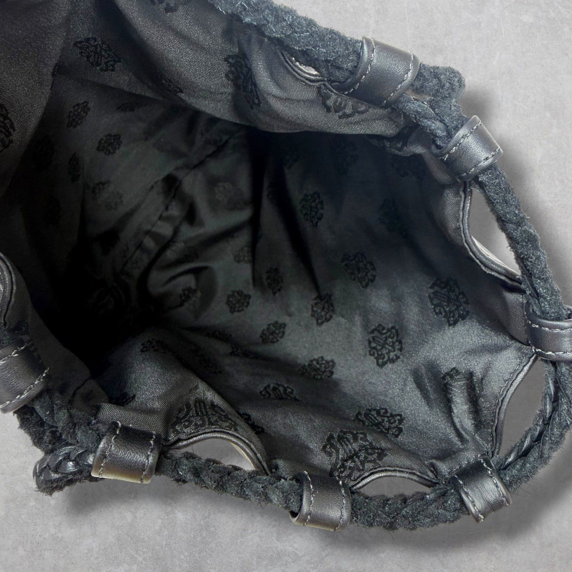 Chrome Hearts Chrome Hearts Leather Drawstring Bucket Bag Size ONE SIZE - 7 Thumbnail