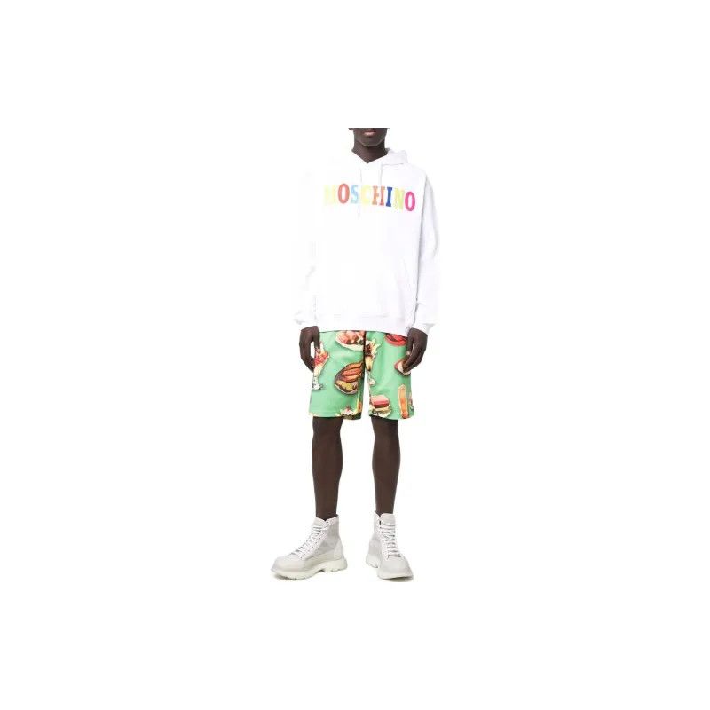 Moschino o1y0225 Logo Short in Multicolor Size US 32 / EU 48 - 4 Thumbnail