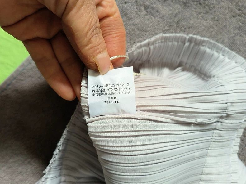 Issey Miyake issey miyake size:one size White pleated pants 2505-Nextar Size US 26 / EU 42 - 5 Thumbnail