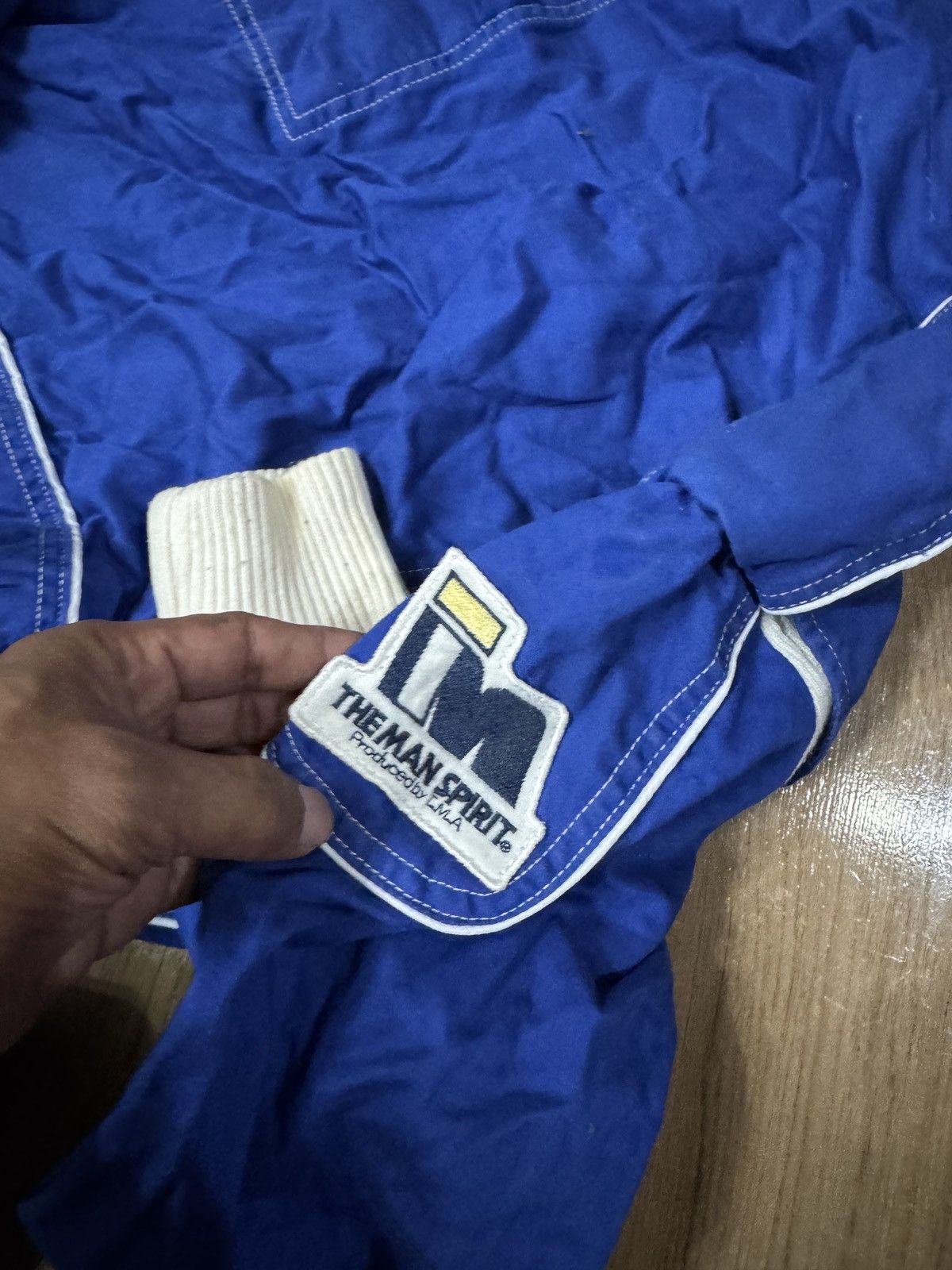 Japanese Brand Vintage The Man Spirit Plain Racing Suit Size US 33 - 7 Thumbnail