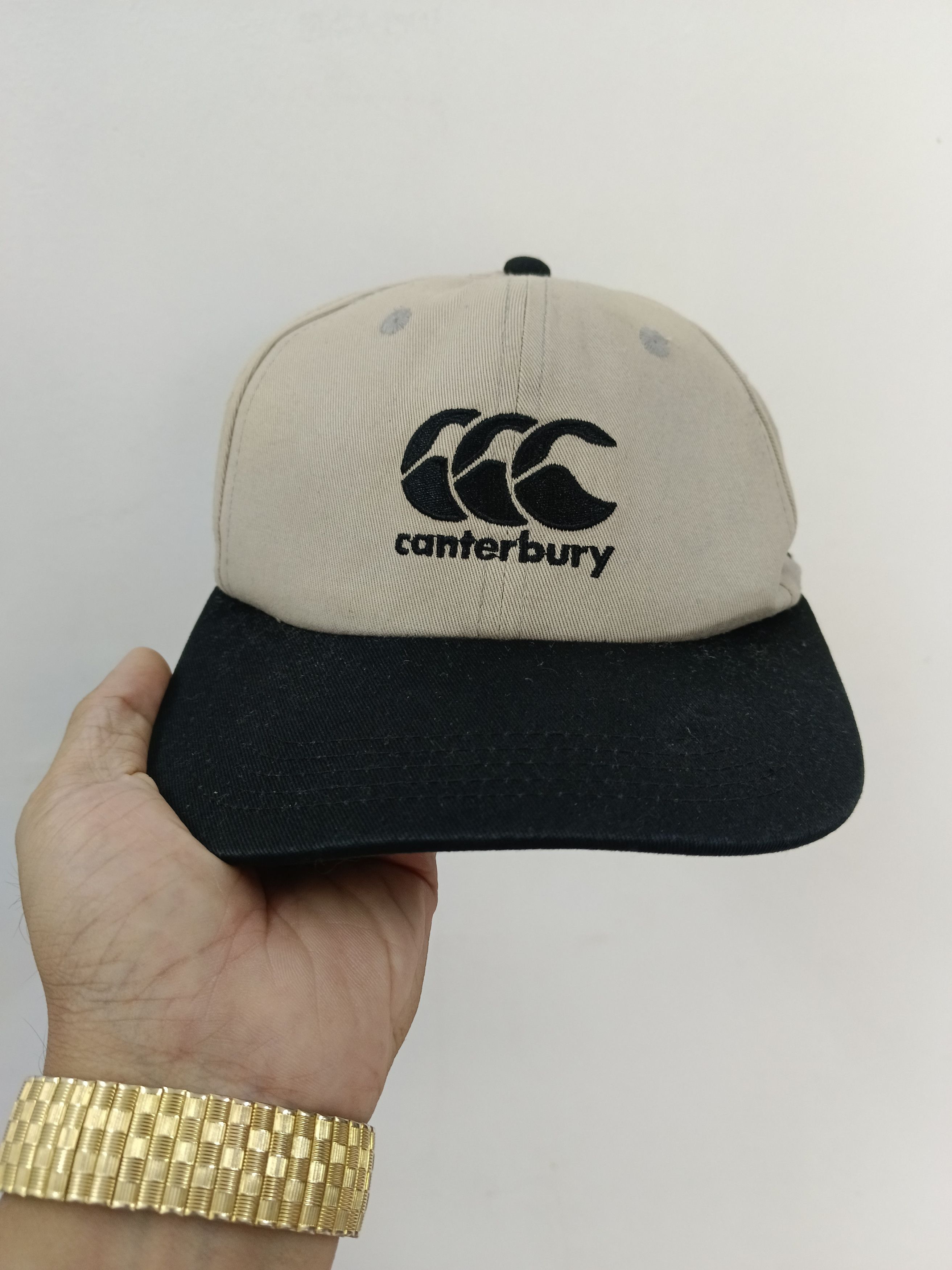 Canterbury of New Zealand Canterbury NZ Spellout Two-Tone Snapback Hat - Earth Tone Size ONE SIZE - 2 Thumbnail