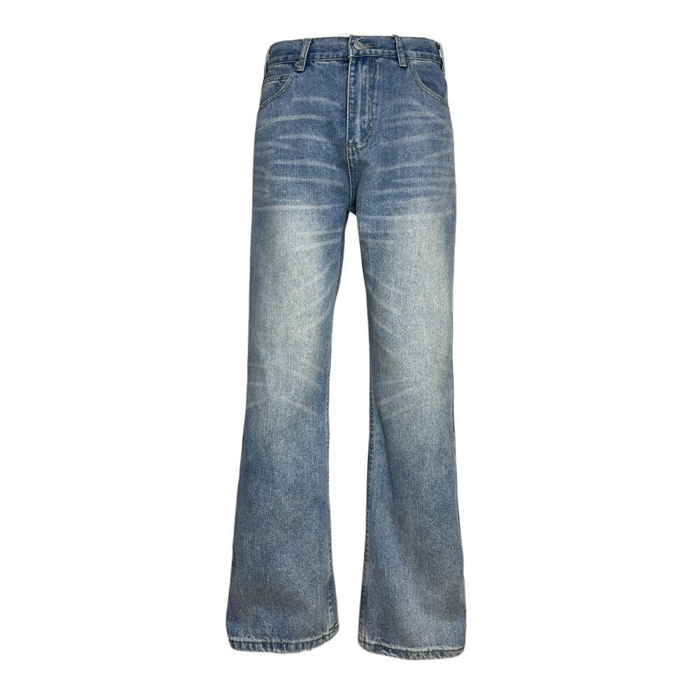 Japanese Brand × Jean American high street washed gradient flared jeans Size US 32 / EU 48 - 1 Thumbnail