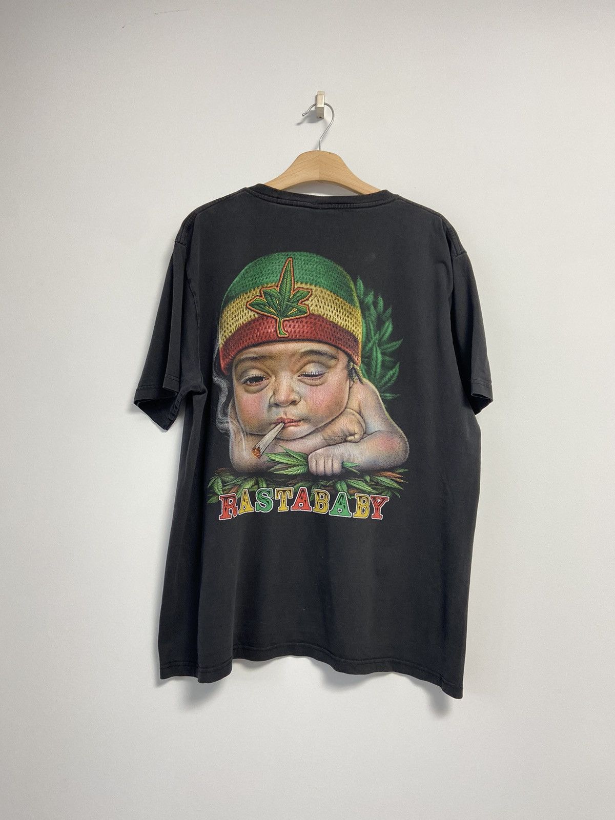 Band Tees Rastababy Vintage Shirt 90’s logo Narco Size US XL / EU 56 / 4 - 10 Thumbnail