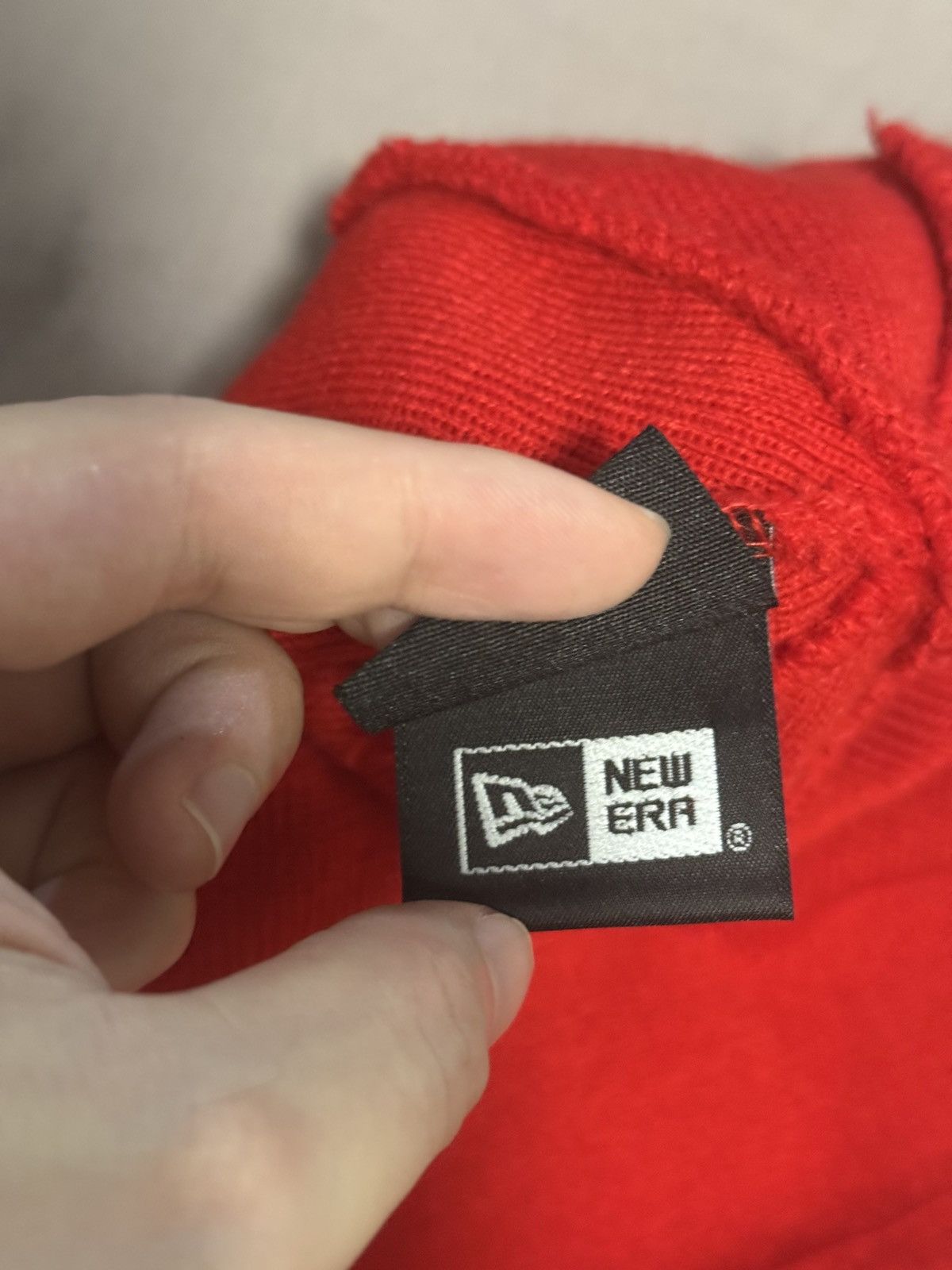 Supreme Supreme fw17 purple on red new era box logo beanie Size ONE SIZE - 7 Thumbnail