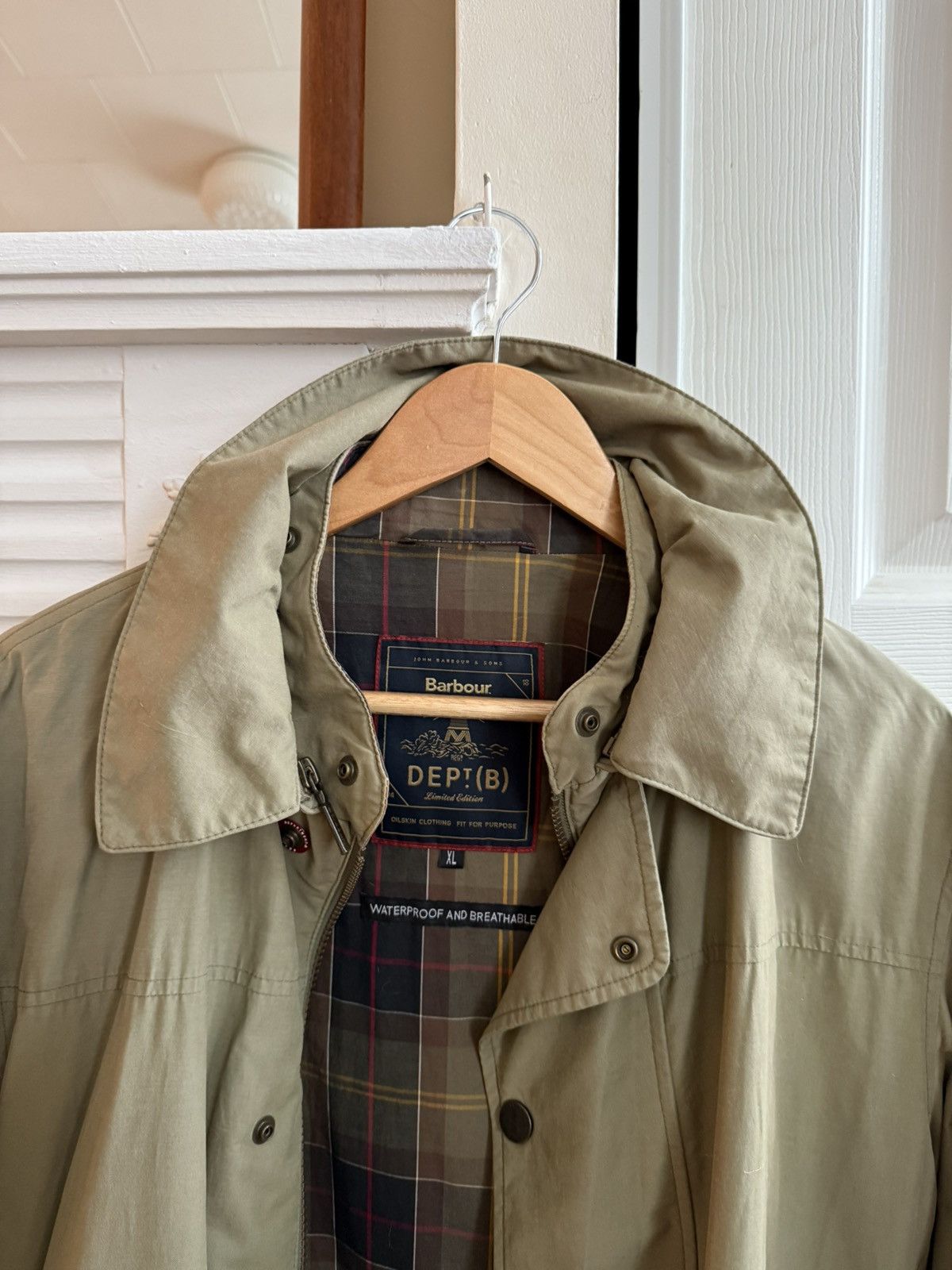 Barbour Barbour Dept. B Limited Edition Rain Jacket Size US XL / EU 56 / 4 - 9 Thumbnail
