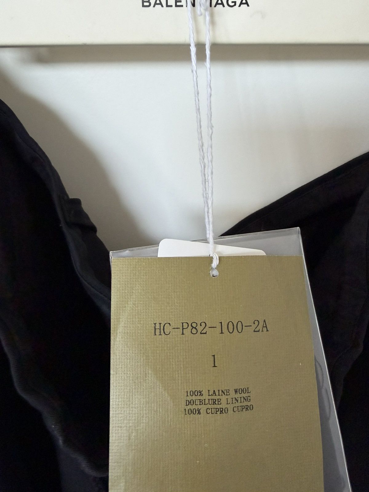 Yohji Yamamoto 19AW Wool Gabardine Drawstring Pants Size US 32 / EU 48 - 3 Thumbnail
