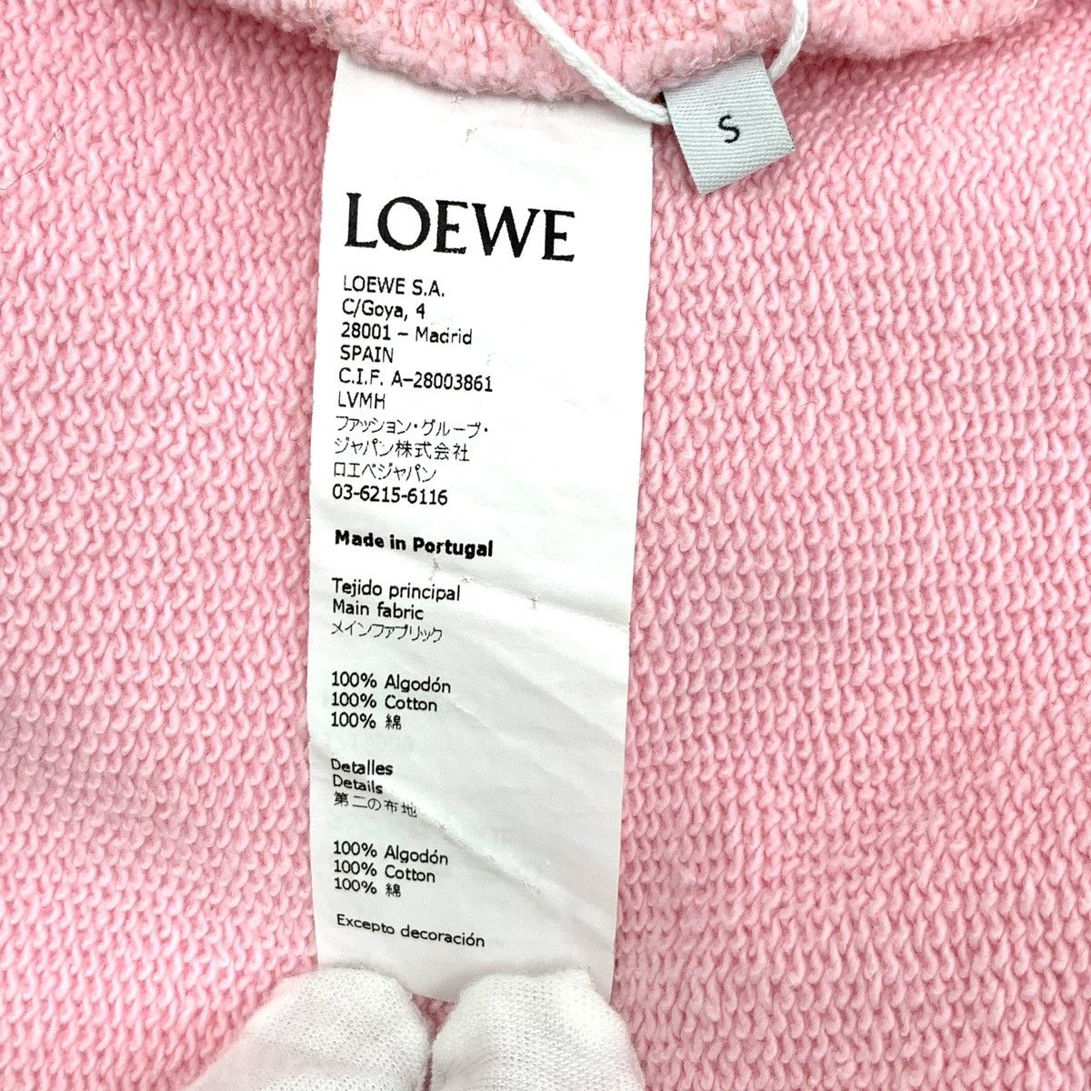Loewe Loewe Pink Logo Embroidered Crew Neck Sweatshirt K26WX Size S / US 4 / IT 40 - 7 Thumbnail