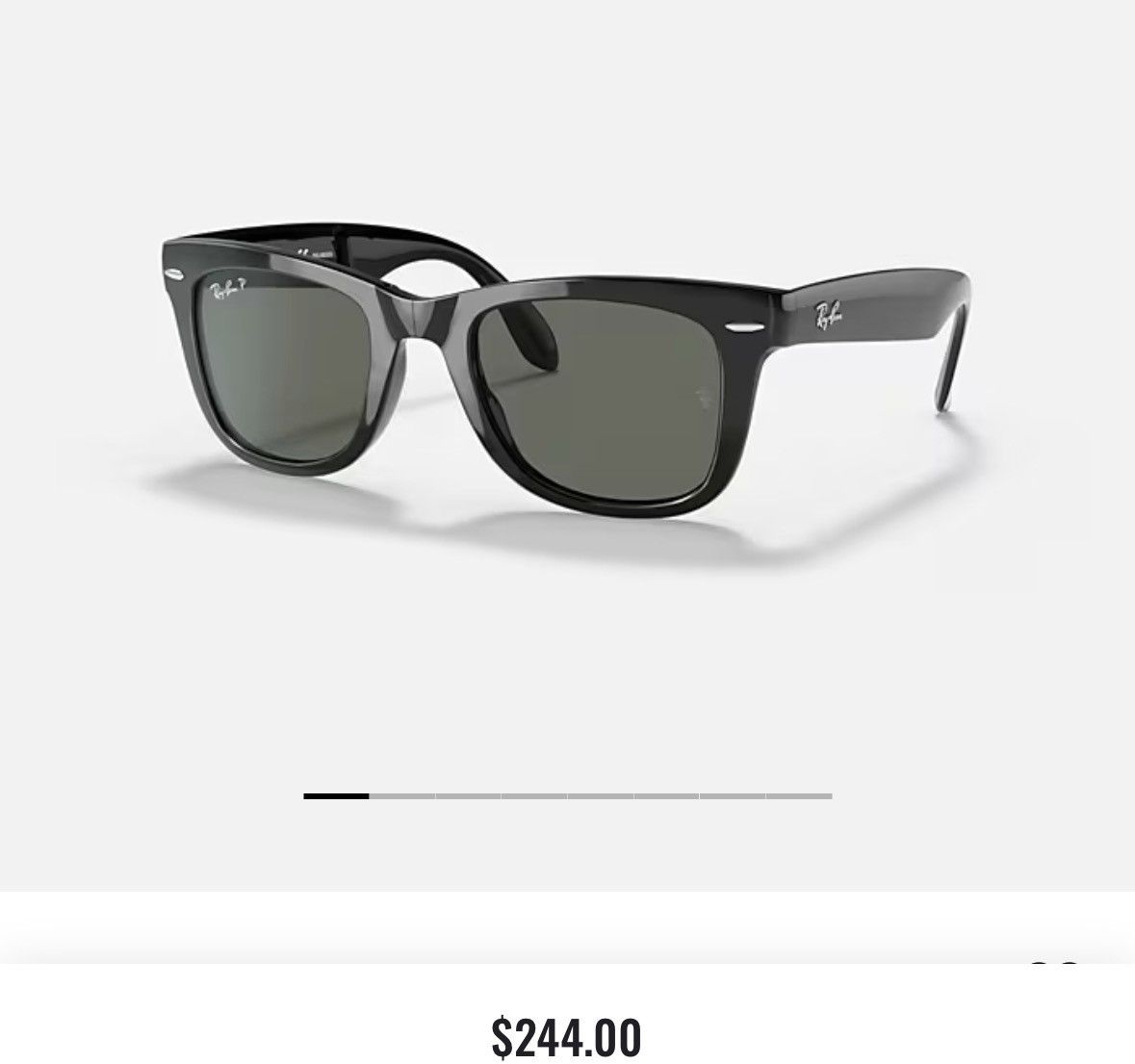 RayBan Ray-Ban Wayfarer Folding Classic RB4105 Size ONE SIZE - 11 Thumbnail