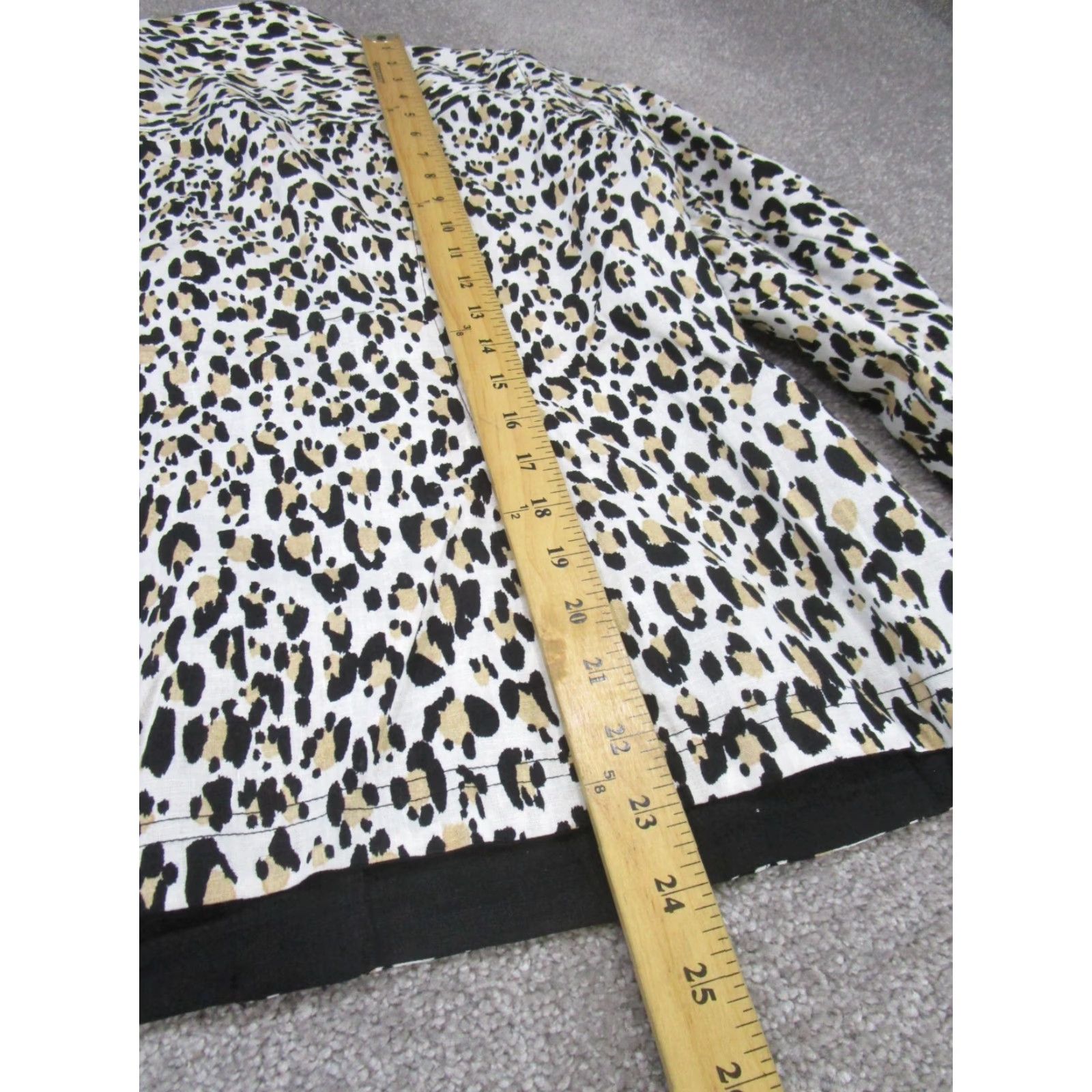 Vintage VINTAGE Chico'S Jacket Womens Medium White Animal Print Coton NEW Size M / US 6-8 / IT 42-44 - 4 Thumbnail