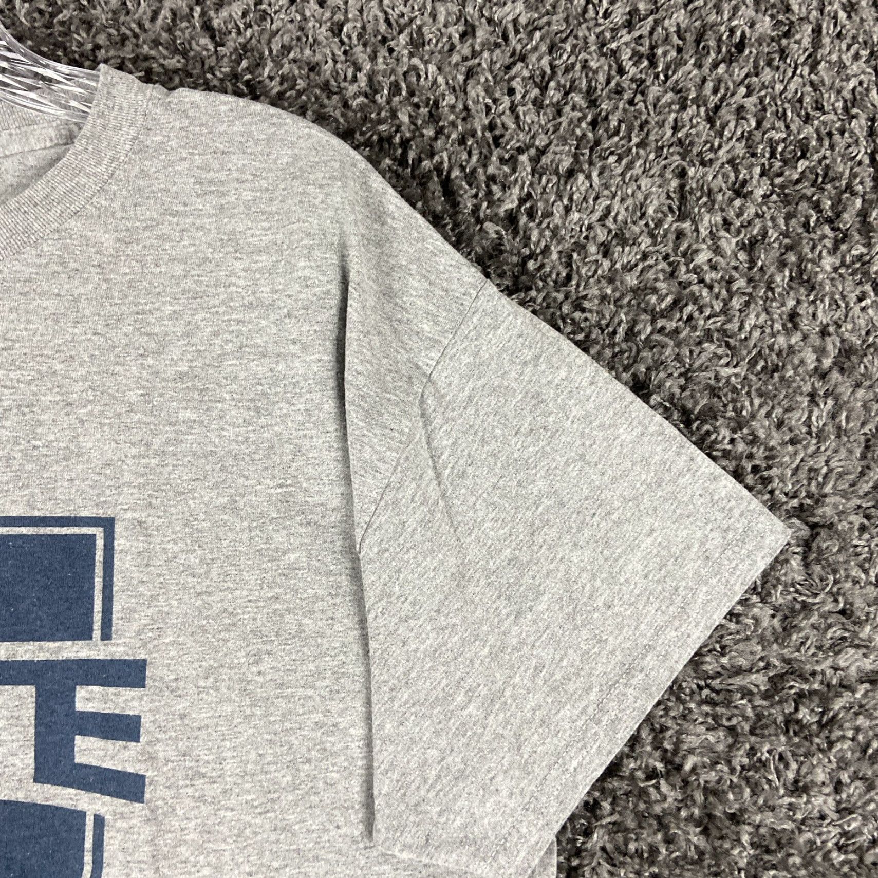 Gildan Gildan Dry Blend Utah State Aggies T Shirt Gray Blue Short Sleeves Adult Large T Shirt Mens Blue Gray Utah State Aggies Gildan Dryblend Size US L / EU 52-54 / 3 - 4 Thumbnail