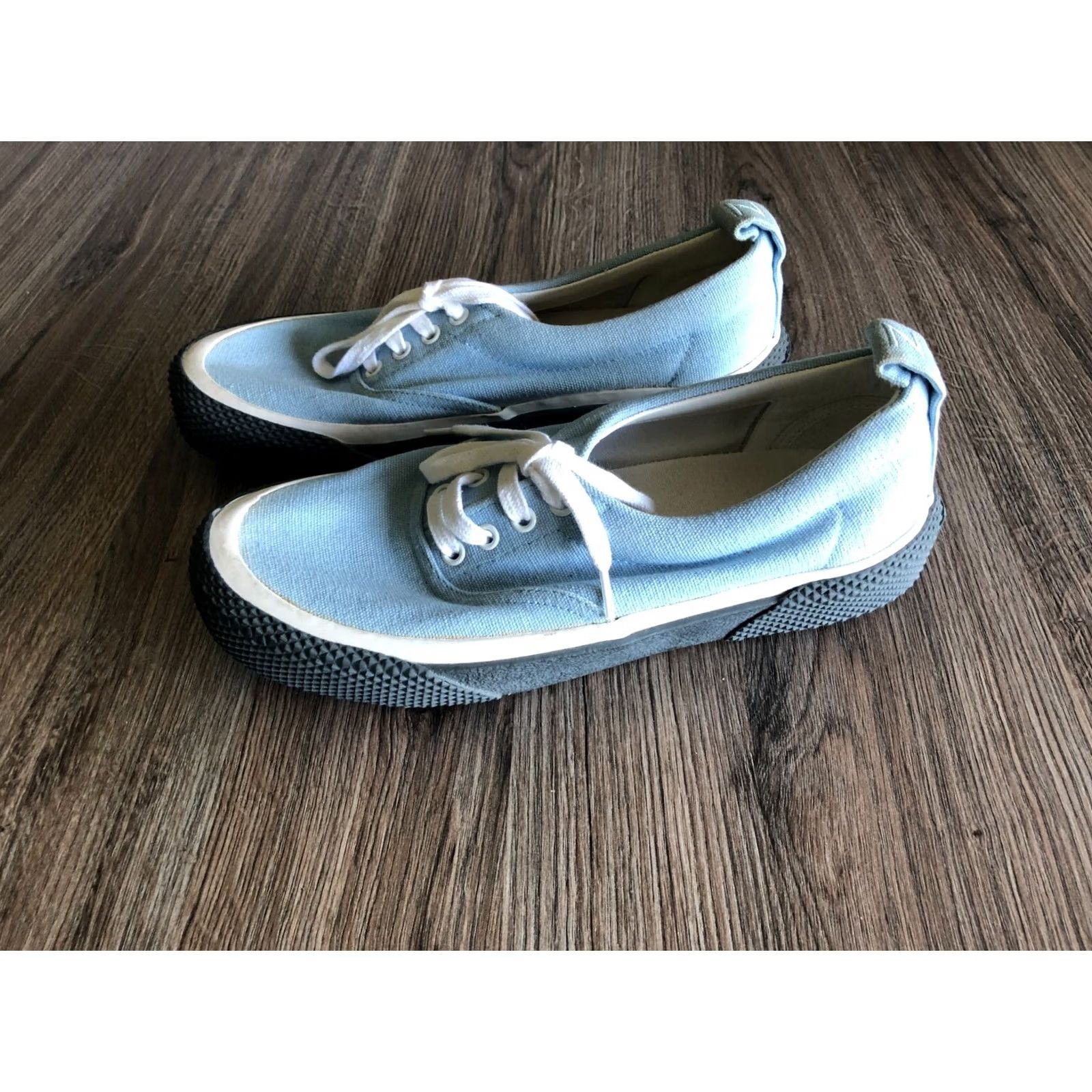 Celine CELINE Sneaker Men US 8/UK 7 EU 40 Blue Low Lace Up Athletic Shoes Size US 7 / EU 40 - 2 Thumbnail
