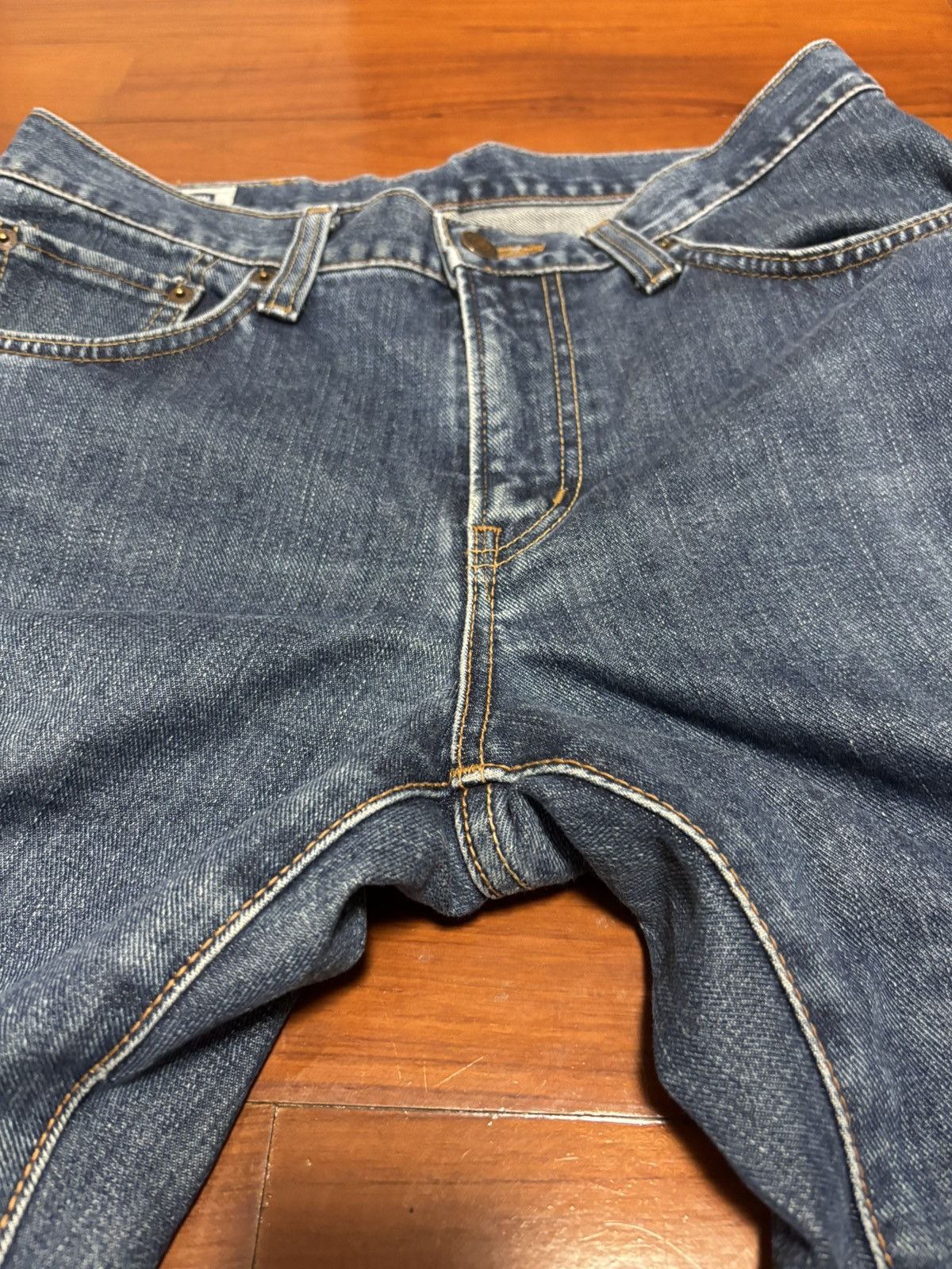 Edwin Edwin 403 Made in Japan Straight Denim – W30 / High Rise Size US 30 / EU 46 - 2 Thumbnail