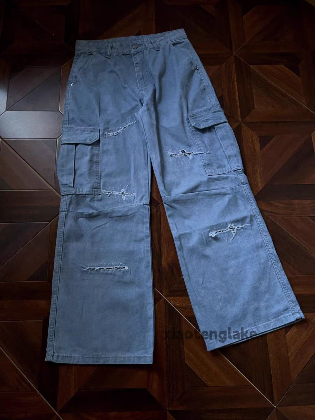 Vintage zx utility loose baggy hiphop military flared cargo pants Size US 28 / EU 44 - 1 Thumbnail