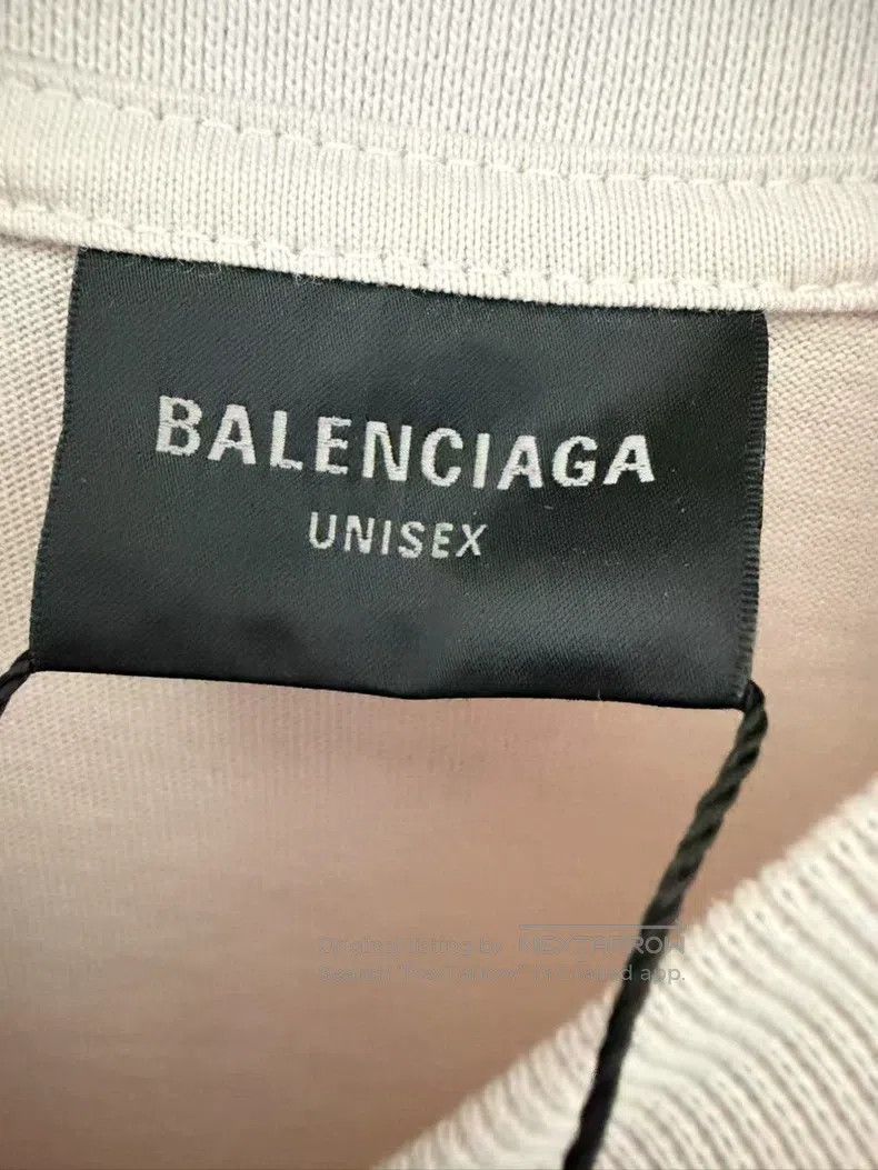 Balenciaga Balenciaga Front and back blurred logo short-sleeve, color Size US XXS / EU 40 - 3 Thumbnail