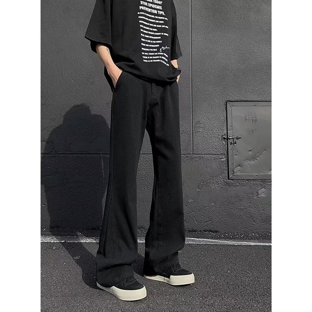 Japanese Brand × Jean Retro loose straight leg wide leg jeans Size US 32 / EU 48 - 6 Thumbnail