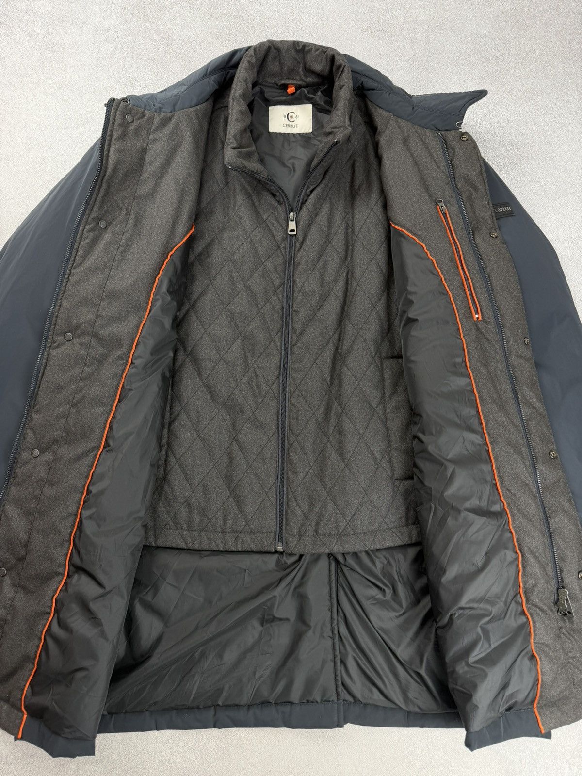 Cerruti 1881 Cerruti 1881 Men’s Nylon Jacket Navy Blue Size 58 Size US XXL / EU 58 / 5 - 7 Thumbnail