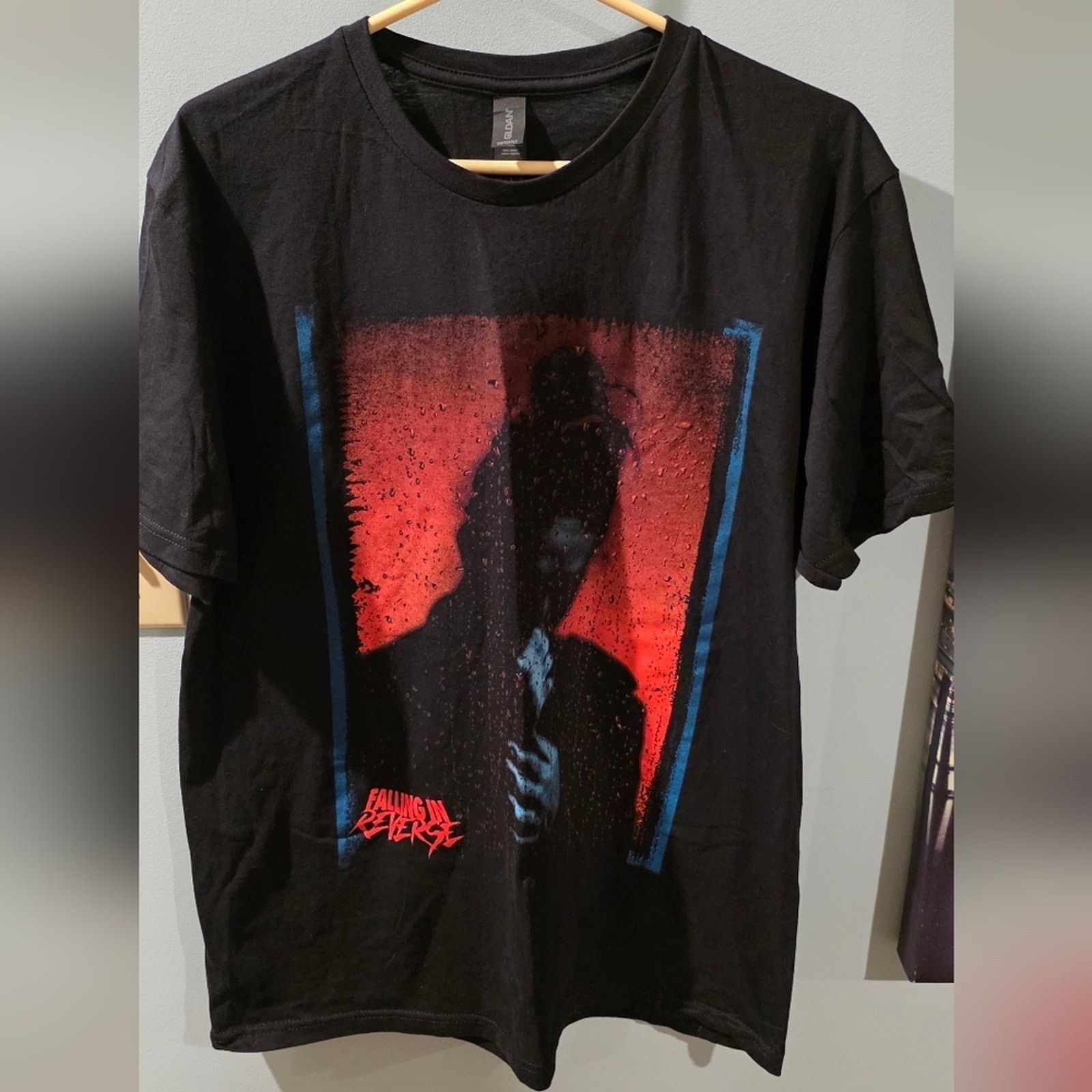 Gildan RARE Falling In Reverse Band Merch Tee - Size L New No Tags Size US L / EU 52-54 / 3 - 1 Thumbnail