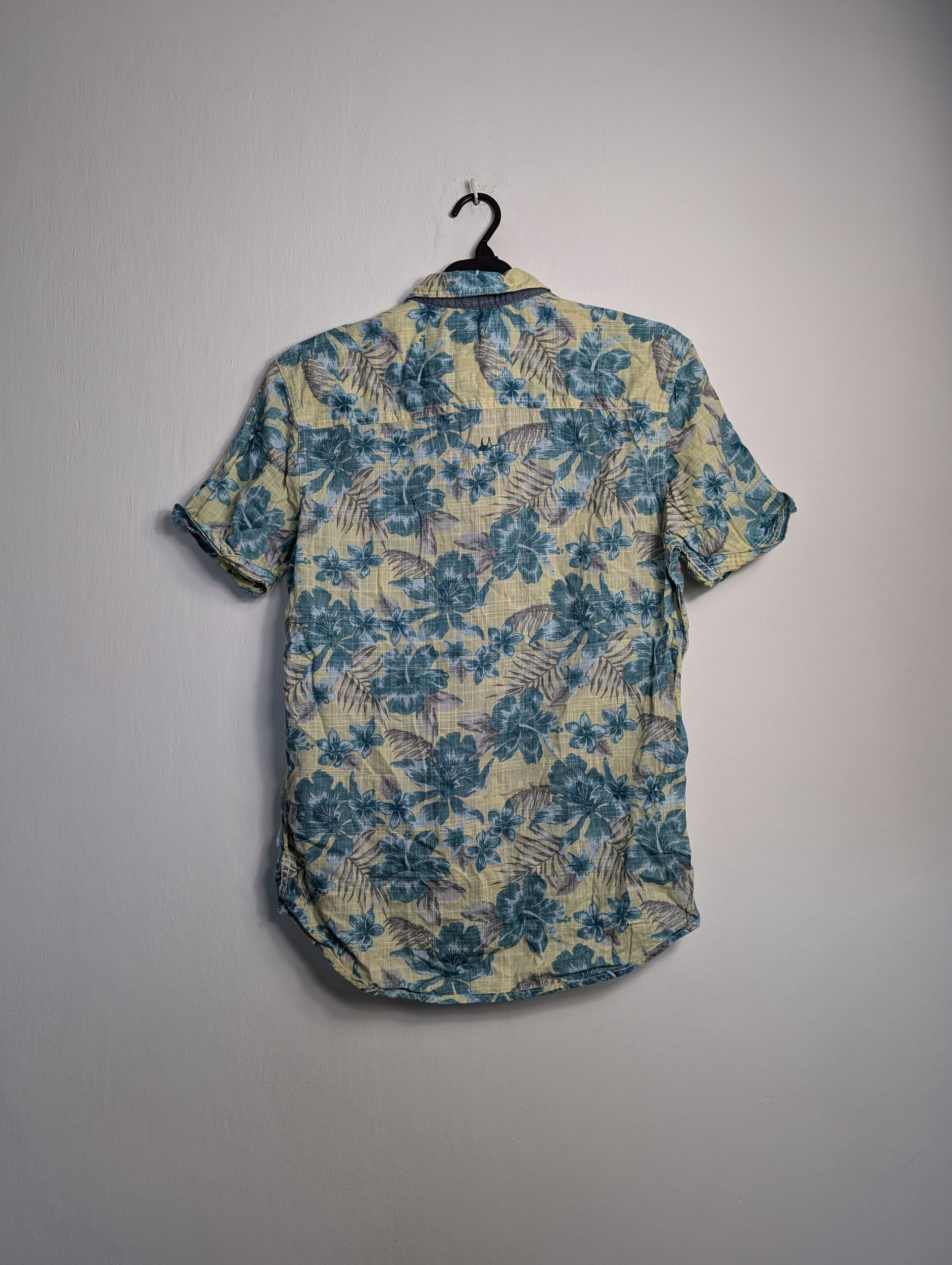 Vintage Vintage Y2K Hawaiian Shirt - Summer Floral Palm Tree Print Size US S / EU 44-46 / 1 - 4 Thumbnail
