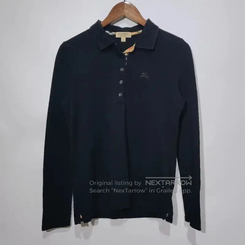Burberry Burberry Black Cotton Women's T-Shirt. Size S / US 4 / IT 40 - 1 Thumbnail