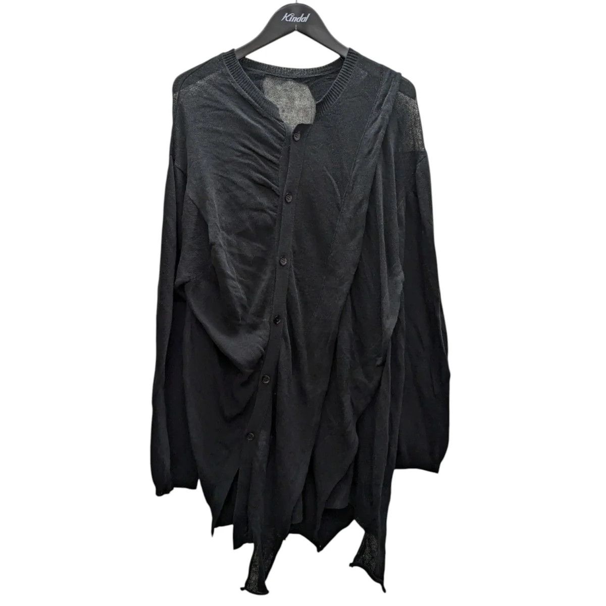 Yohji Yamamoto Yohji Yamamoto pour homme/ 12G4PLY PLAIN LIGHT CARDIGAN Size US L / EU 52-54 / 3 - 1 Thumbnail