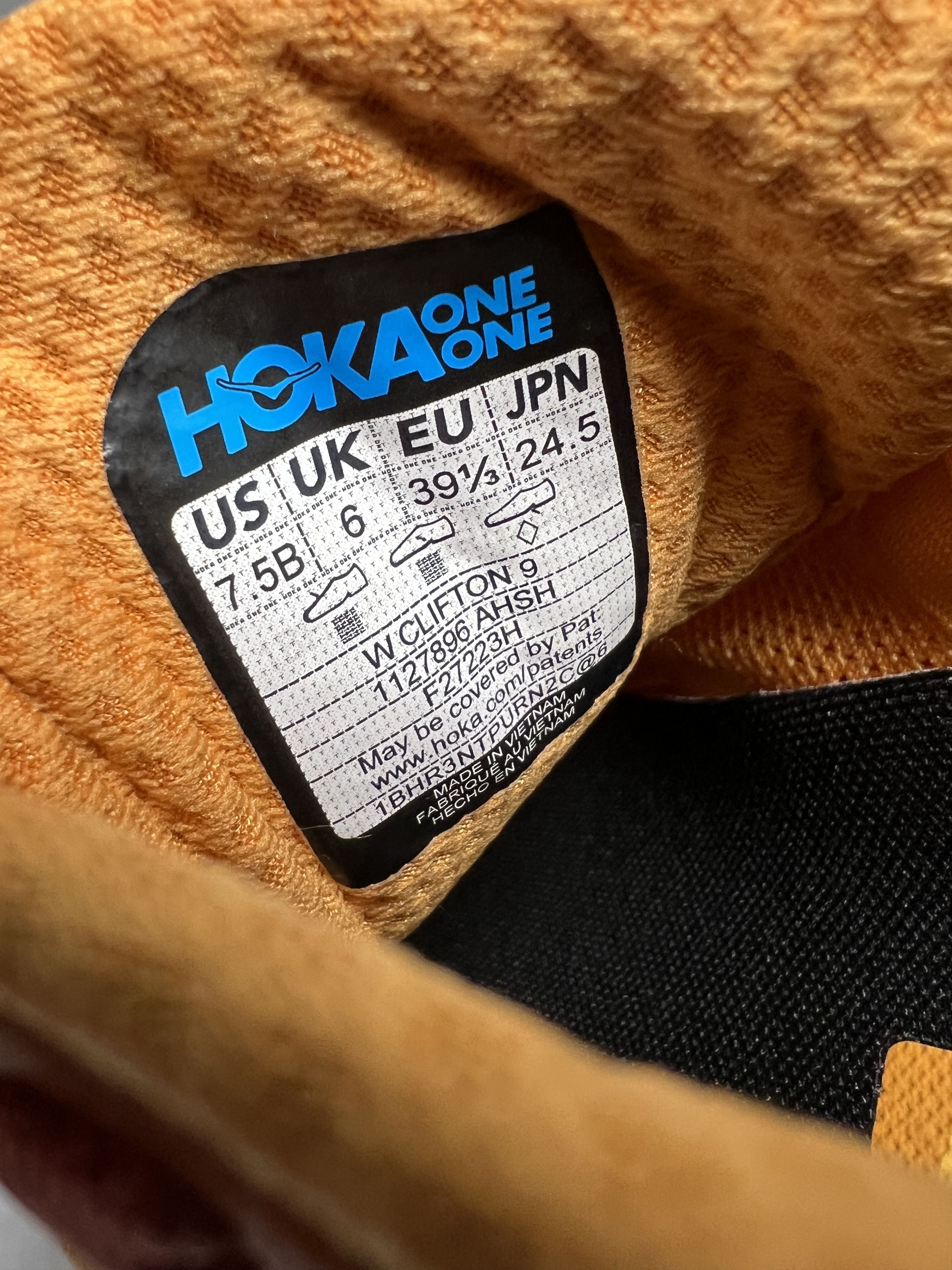 Hoka 7.5B Hoka One One Clifton 9 Running Shoes Walking Gym Size US 7.5 / IT 37.5 - 11 Thumbnail