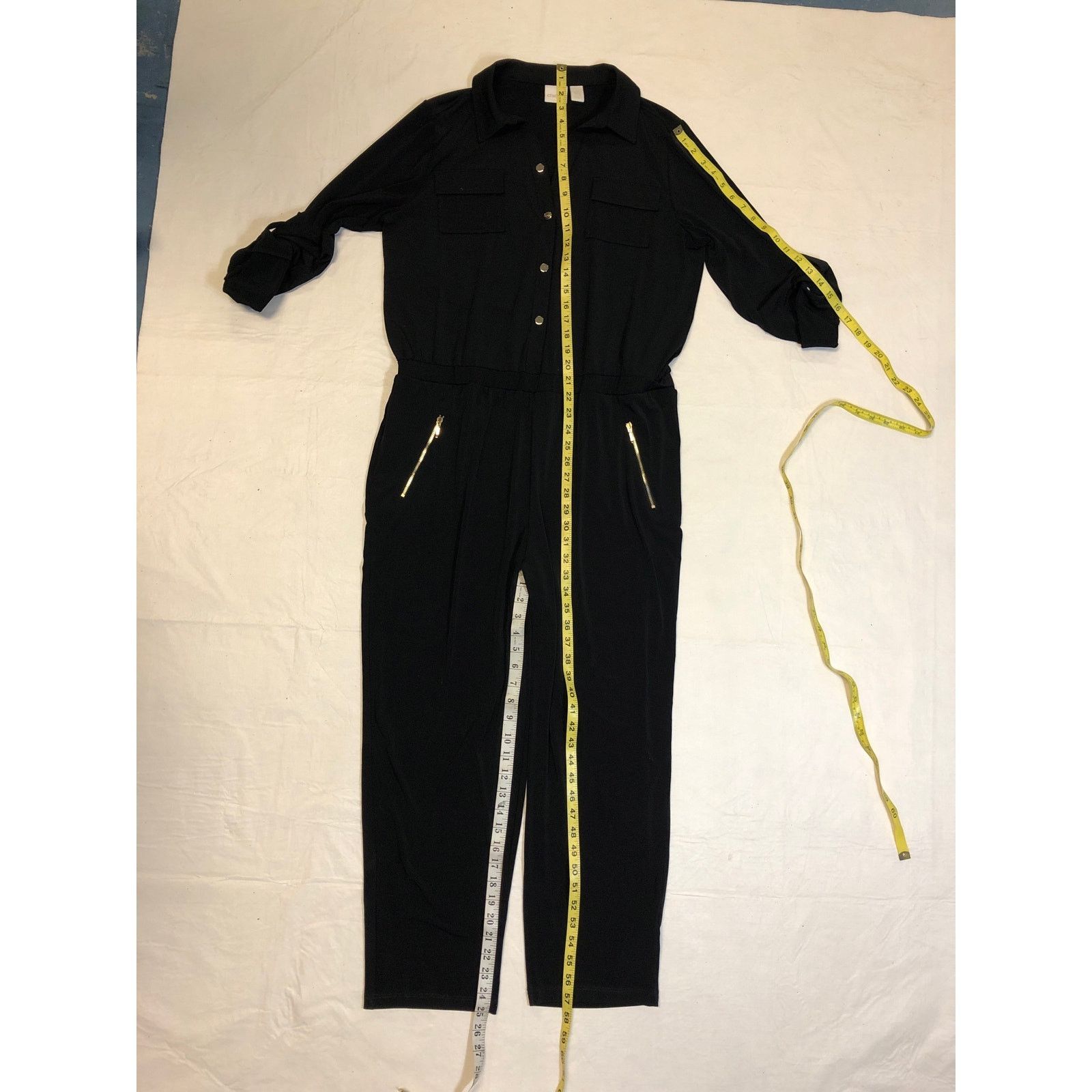 Chicos Women’s Chico’s black romper Size 26" / US 2 / IT 38 - 3 Thumbnail