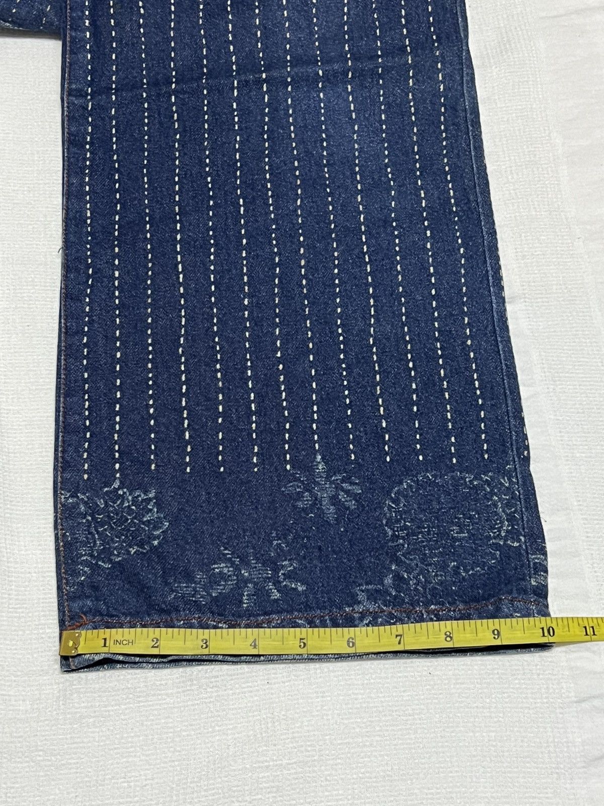 Jean Paul Gaultier 🔥HOT DROPS🔥JEAN PAUL GAULTIER DENIM FULLPRINT Size US 32 / EU 48 - 7 Thumbnail