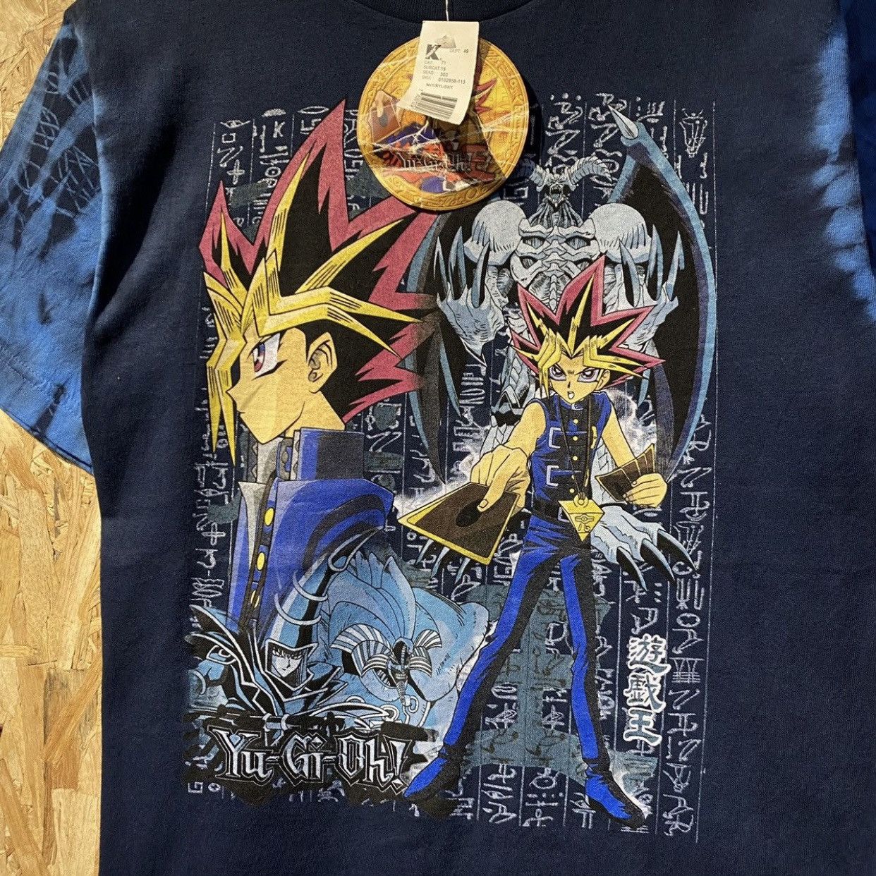 The Game × Vintage Rare Vintage DEADSTOCK YUGIOH 1996s Tye Dye t-shirt tee Size US S / EU 44-46 / 1 - 3 Thumbnail