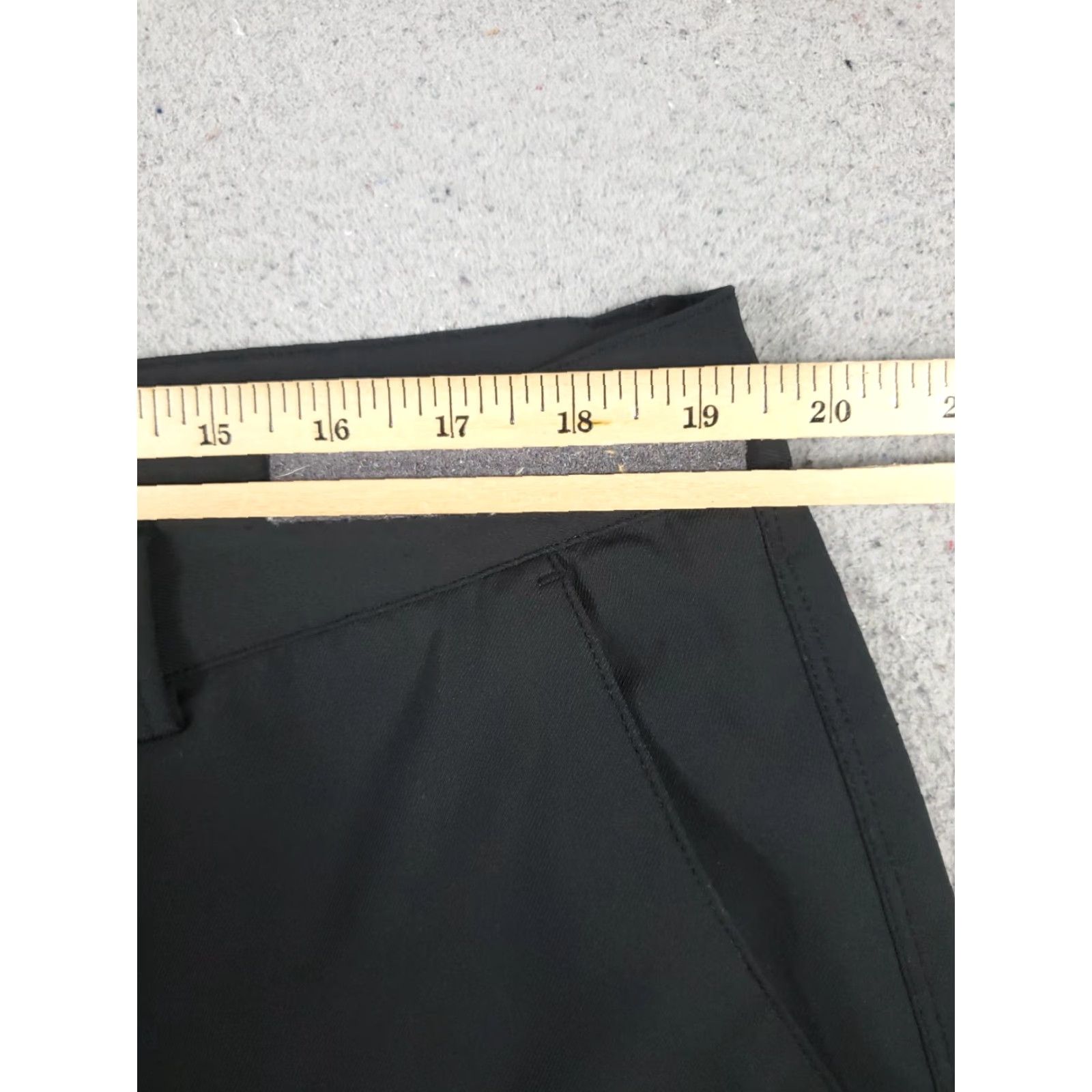 Vintage Greg Norman Black Chino Pants Mens 38x30 Flat Front Casual Trousers Size US 38 / EU 54 - 4 Thumbnail