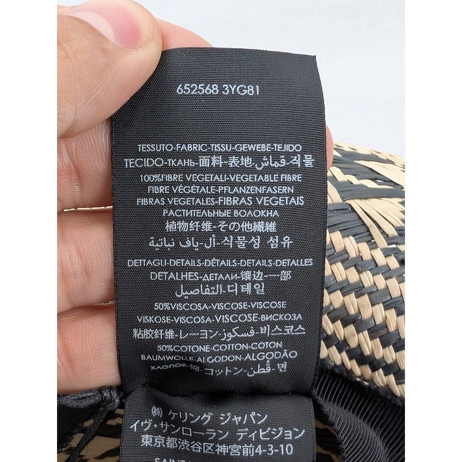 Saint Laurent Paris o1rshd1 Size: OS / Bucket Hat / Cap in Multicolor Size ONE SIZE - 11 Thumbnail