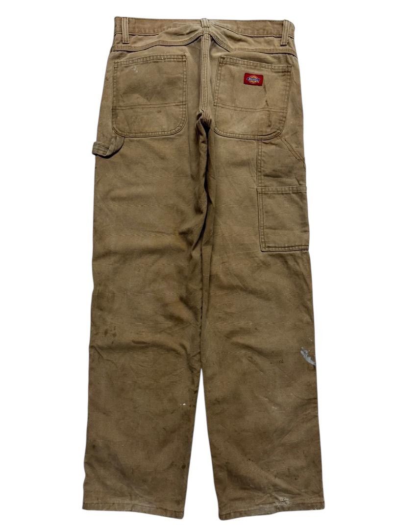 Dickies 💥CRAZY💥VTG DICKIES INSANE THRASHED DUCK WORKWEAR CARPENTER Size US 29 - 1 Thumbnail