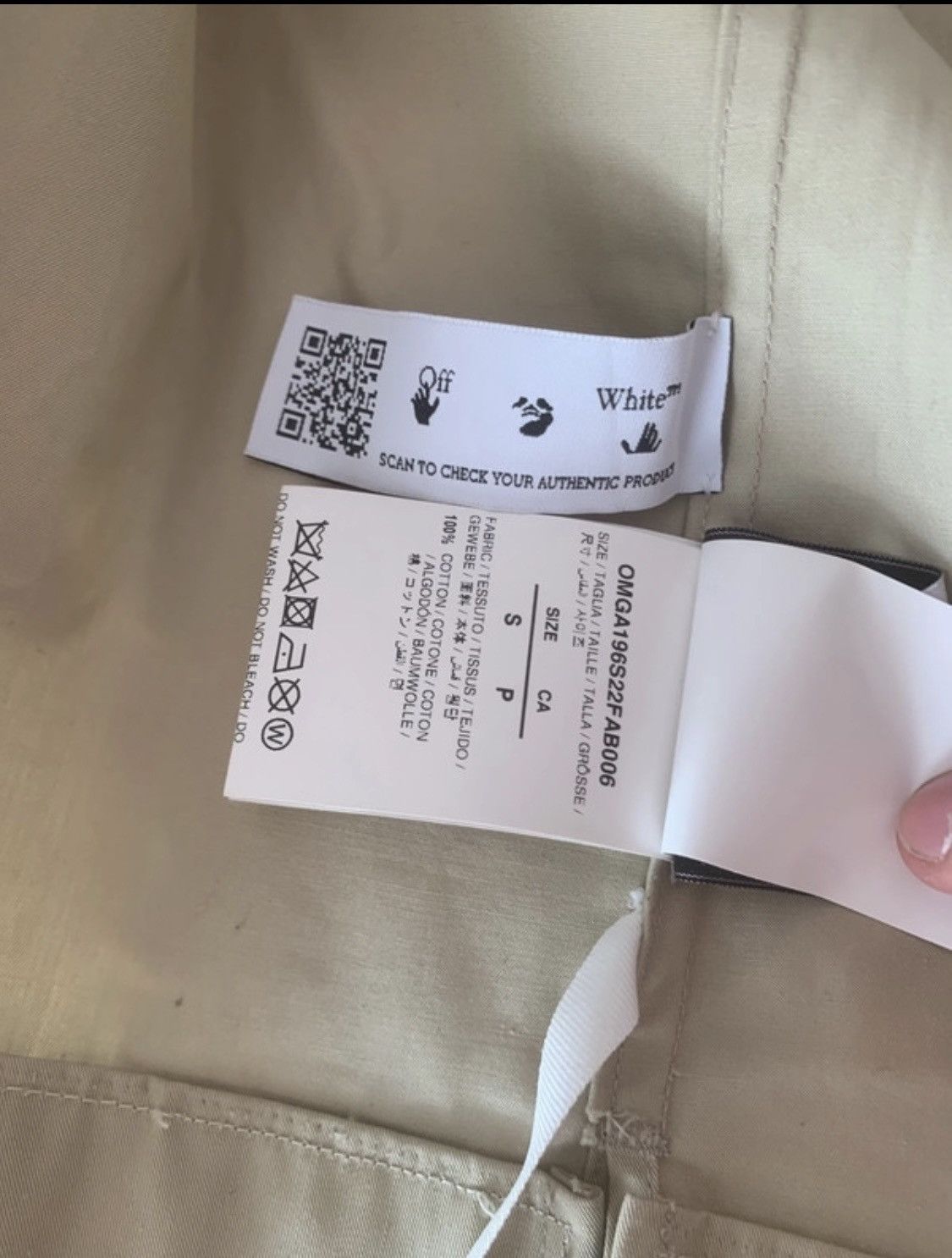 Off-White Off White Button Shirt Size US M / EU 48-50 / 2 - 10 Thumbnail