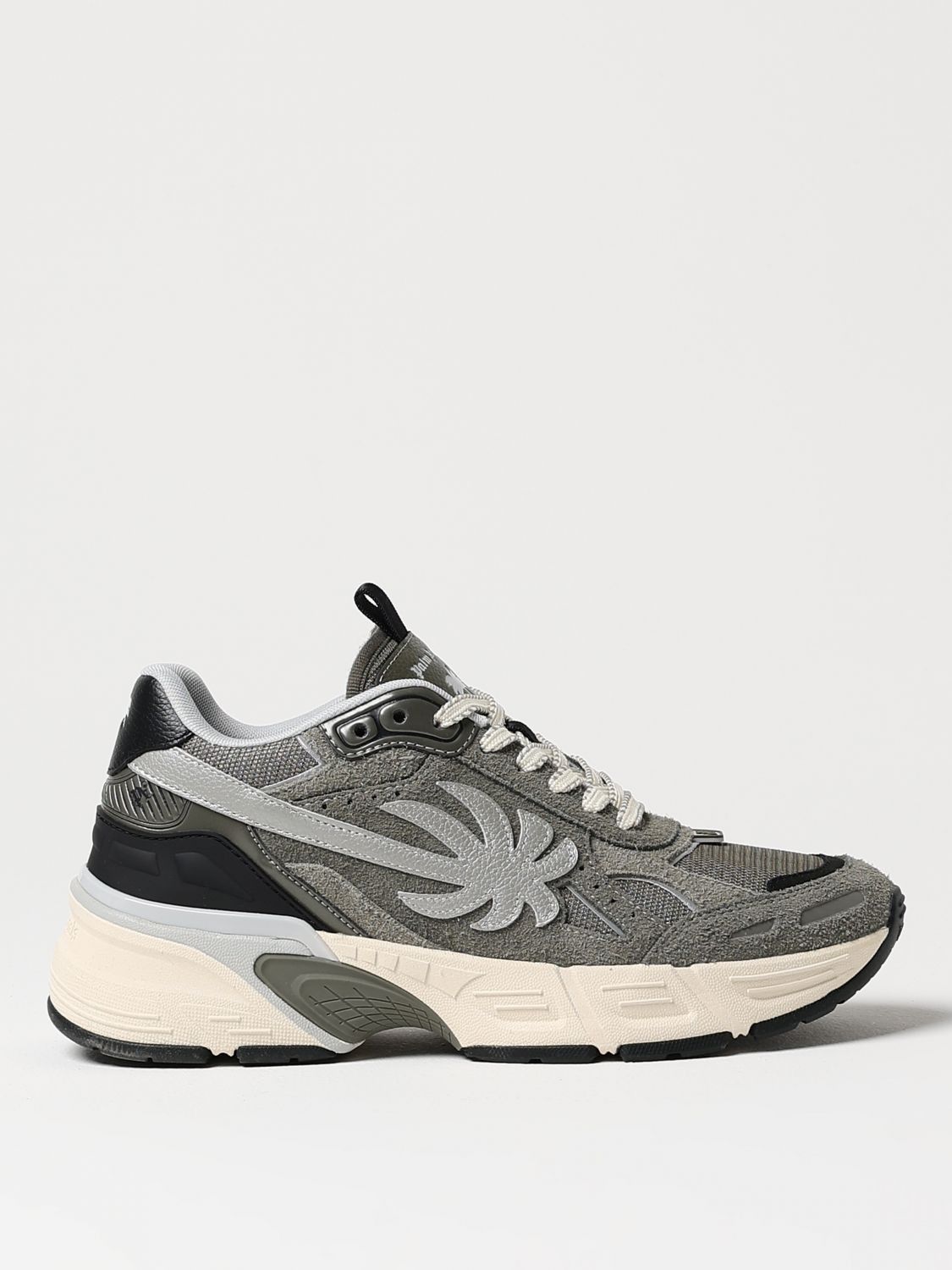 image of Palm Angels Sneakers Men Grey (Size 11)