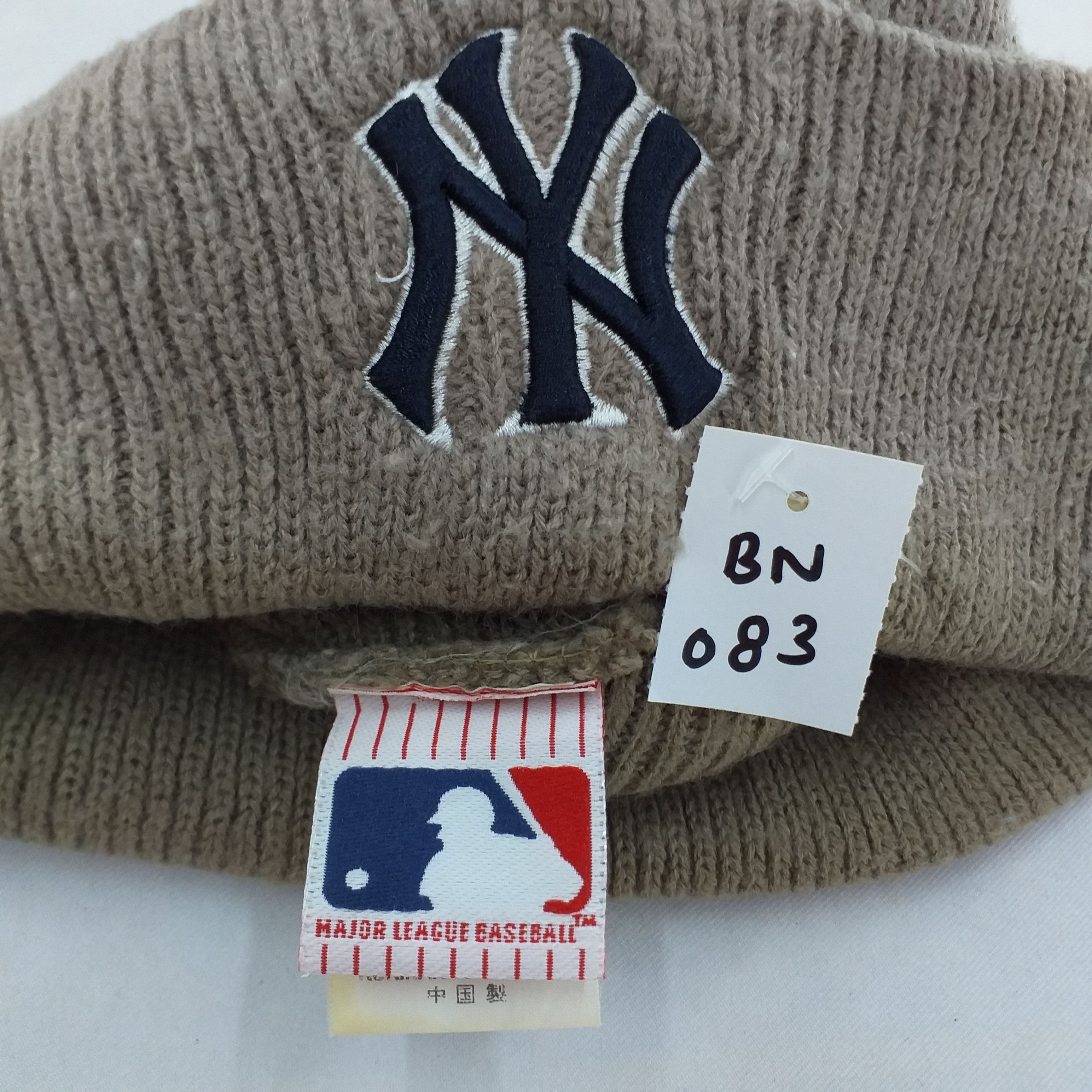 Japanese Brand NY Embroidery Snow Cap Hat Beanie -BN083 Size ONE SIZE - 4 Thumbnail