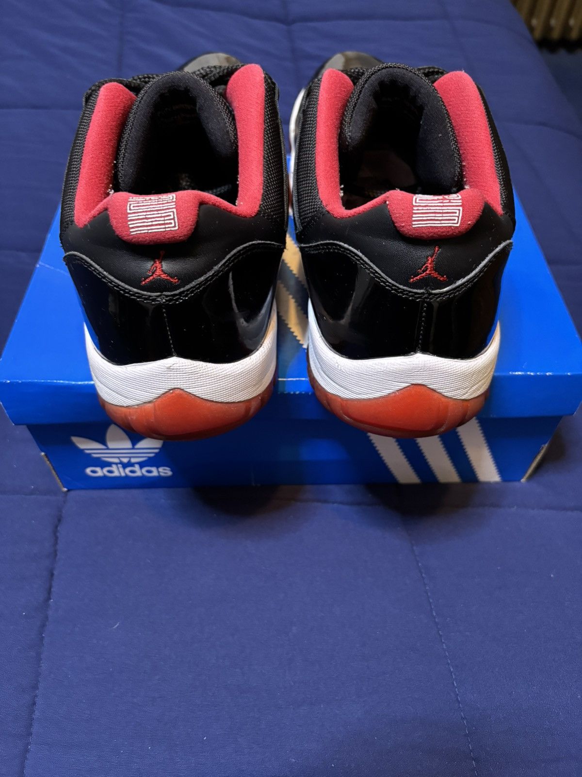 Jordan Brand Jordan 11 Retro Low Bred 2015 Size 14 Size US 14 / EU 47 - 5 Thumbnail
