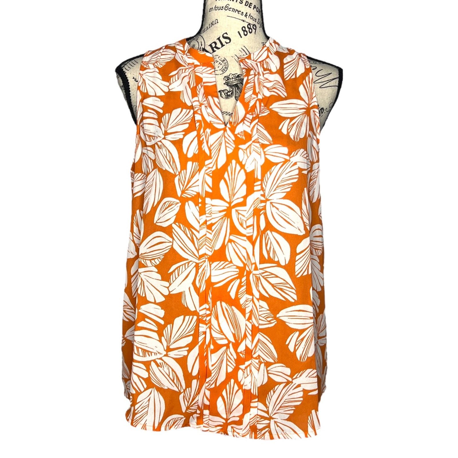Other Breyson Pleat Detail Split Neck Blouse - Stitch Fix Top Size XS / US 0-2 / IT 36-38 - 1 Thumbnail